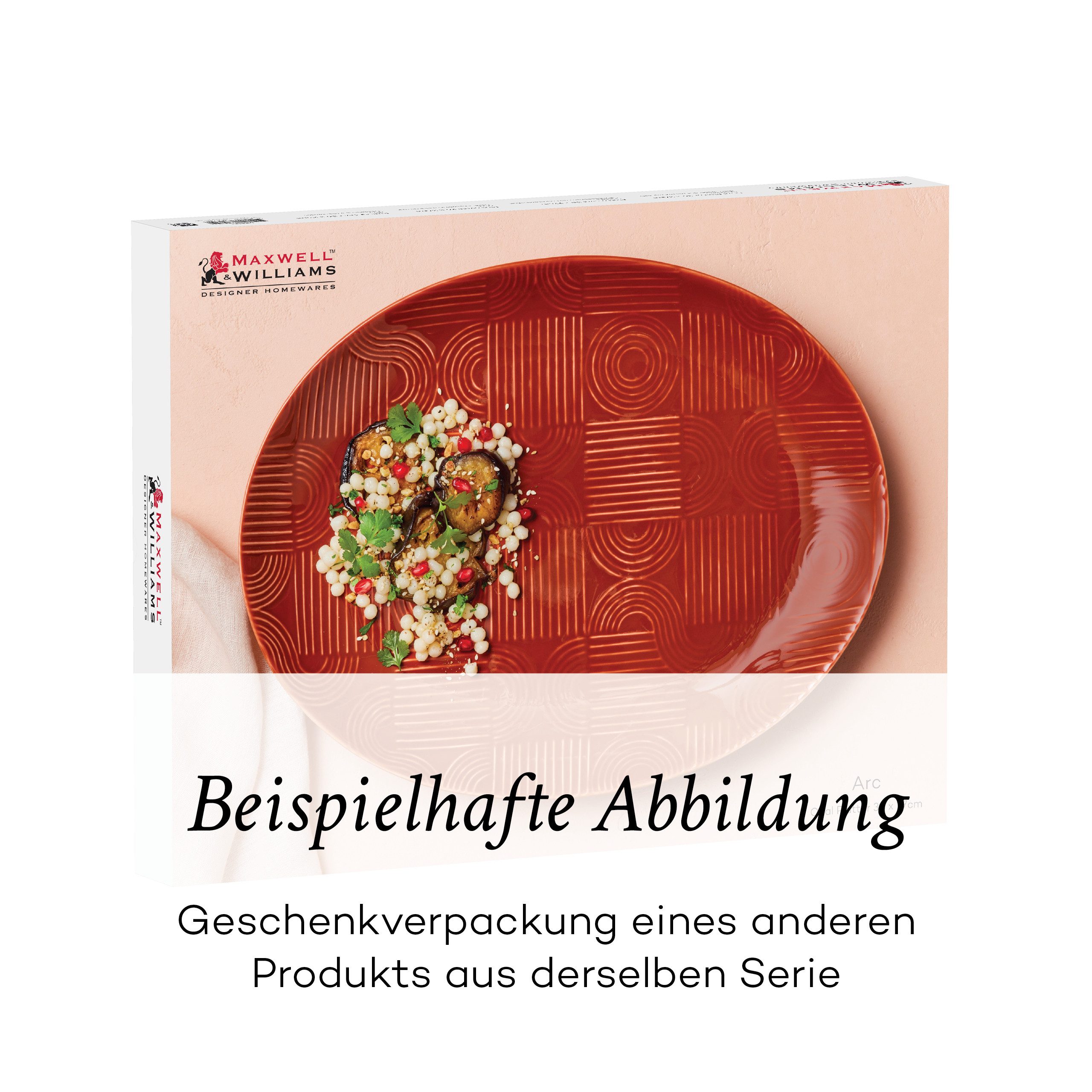 Maxwell & Williams Auflaufform Arc, Keramik