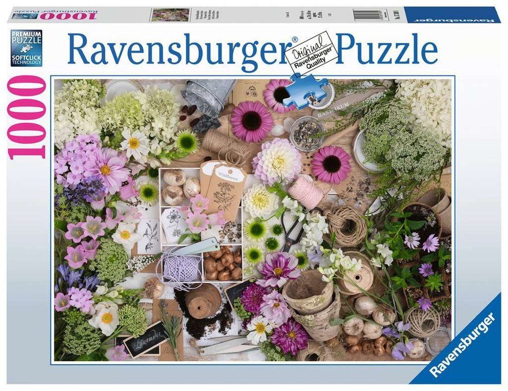 Ravensburger Puzzle 1000 Teile Ravensburger Puzzle Prachtvolle Blumenliebe günstig online kaufen