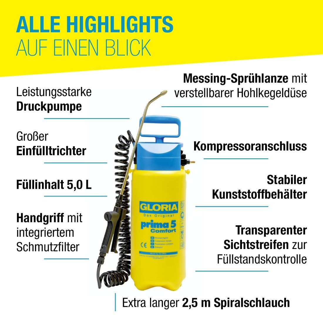 Gloria Drucksprühgerät