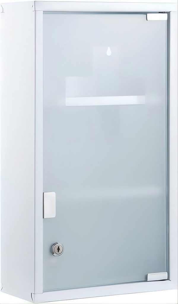 Zedelmaier Medizinschrank Abschließbarer Medizinschrank aus Edelstahl,Medik günstig online kaufen