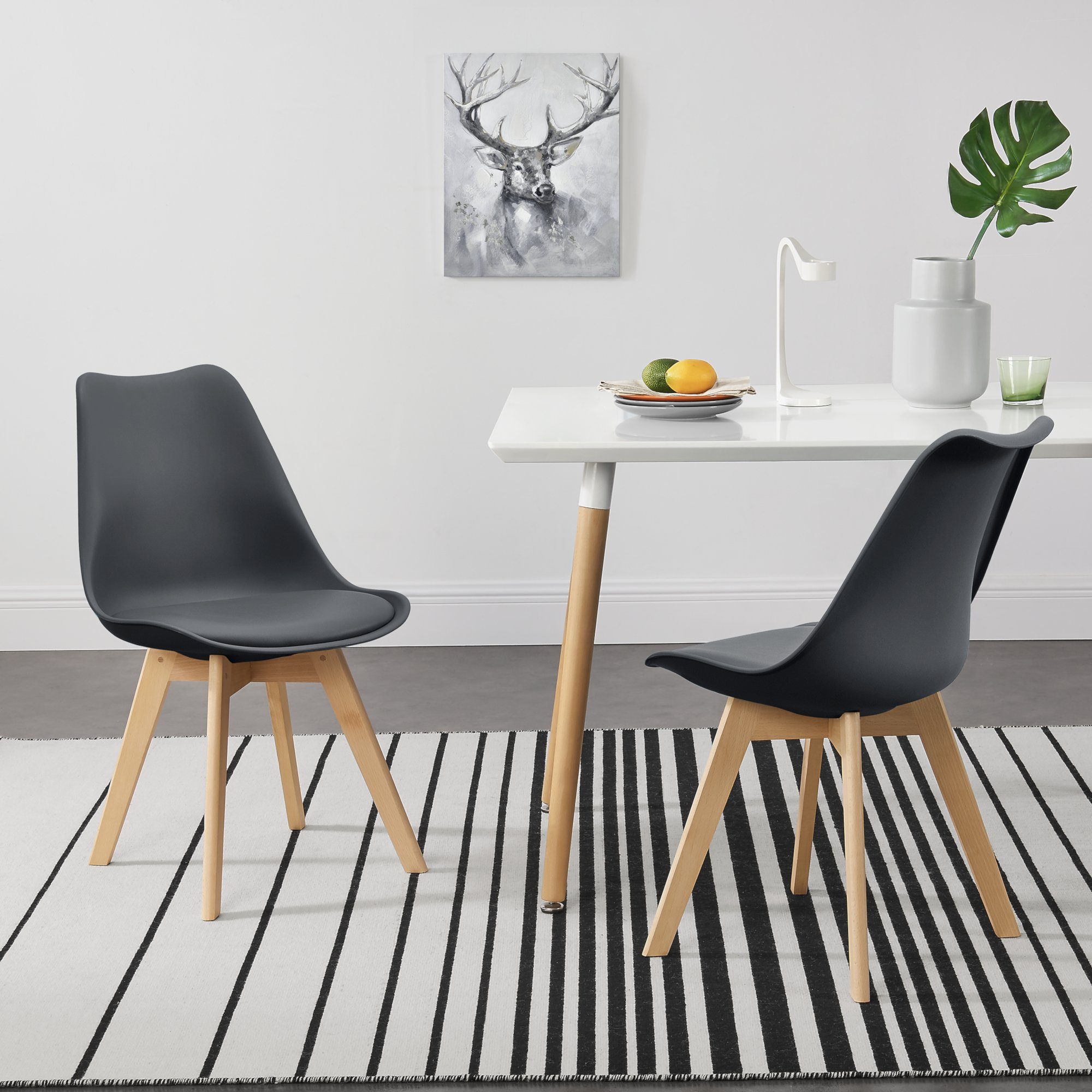 en.casa Esszimmerstuhl (6 St), »Fläten« 6er günstig online kaufen