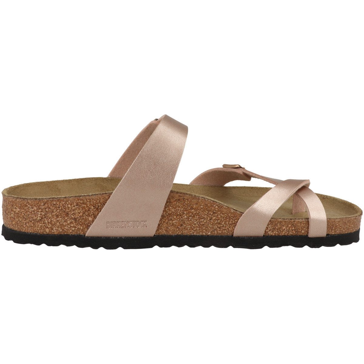 Birkenstock Mayari Birko-Flor Metallic normal Damen Sandale Sandaletten, Sommerschuhe, Badeschuhe, Riemchen, Schlappen