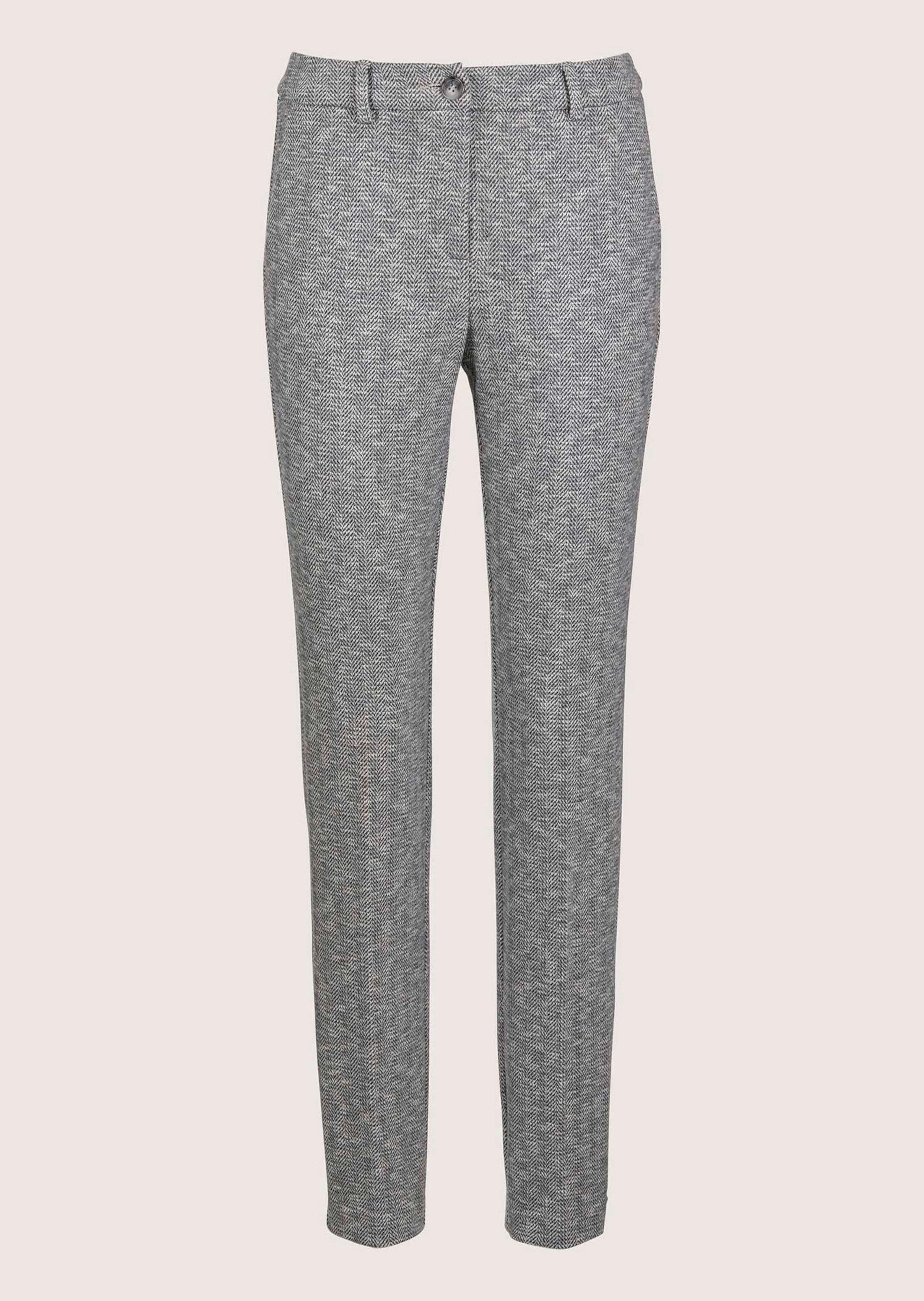 Bügelfaltenhose Schmale Bügelfalten-Hose