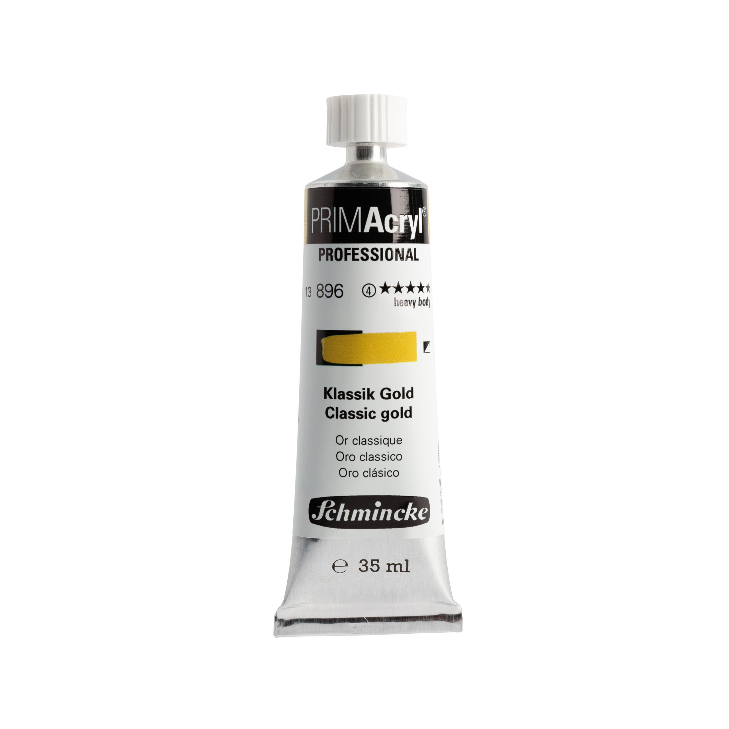 Schmincke Acrylfarbe 35ml PRIMAcryl Klassik Gold Acryl 13 896 009
