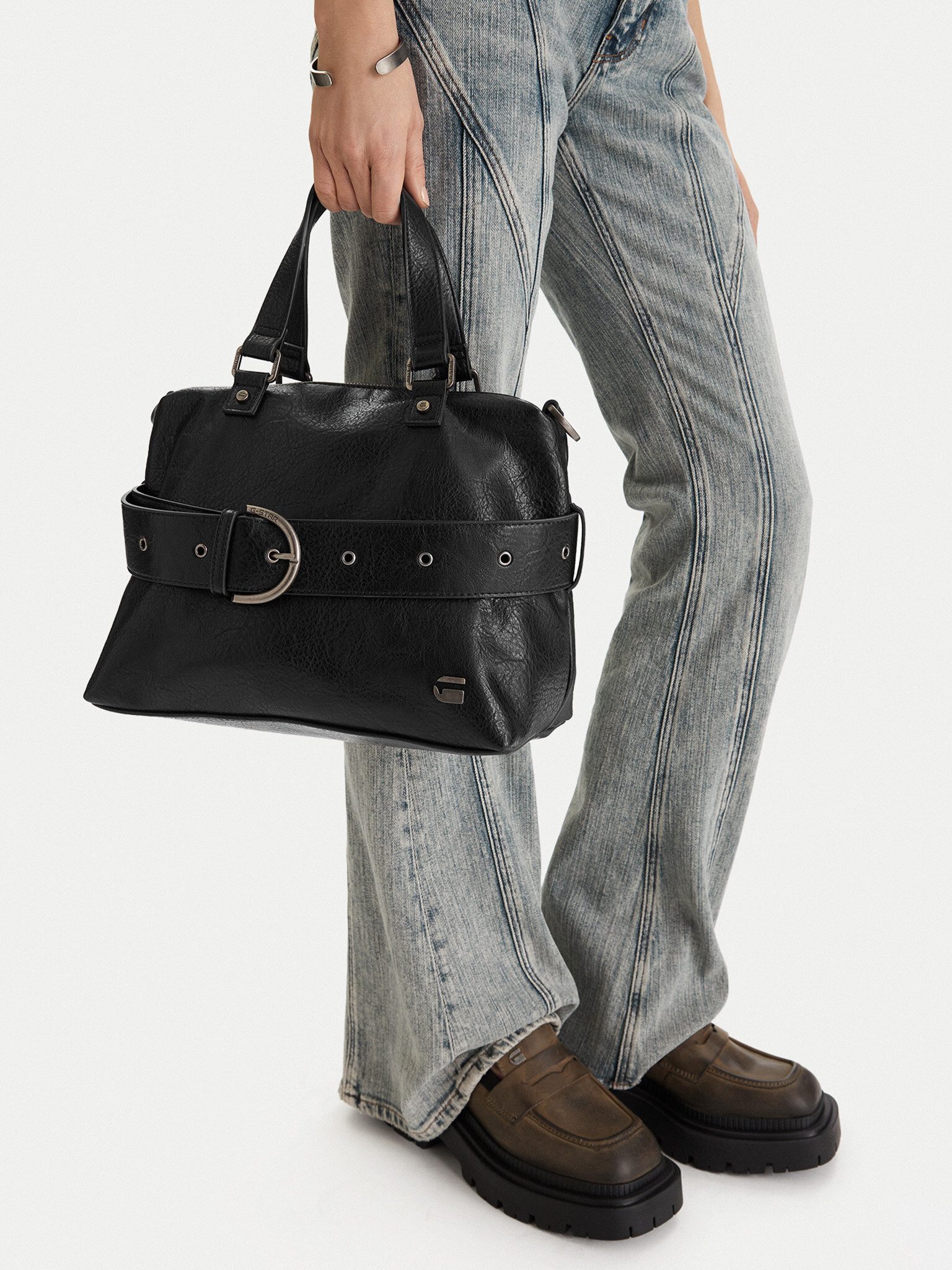 G-STAR Handtasche G Star Raw Handtasche Damen Schwarz G-STAR RAW-EO-LDA8819 Schwarz