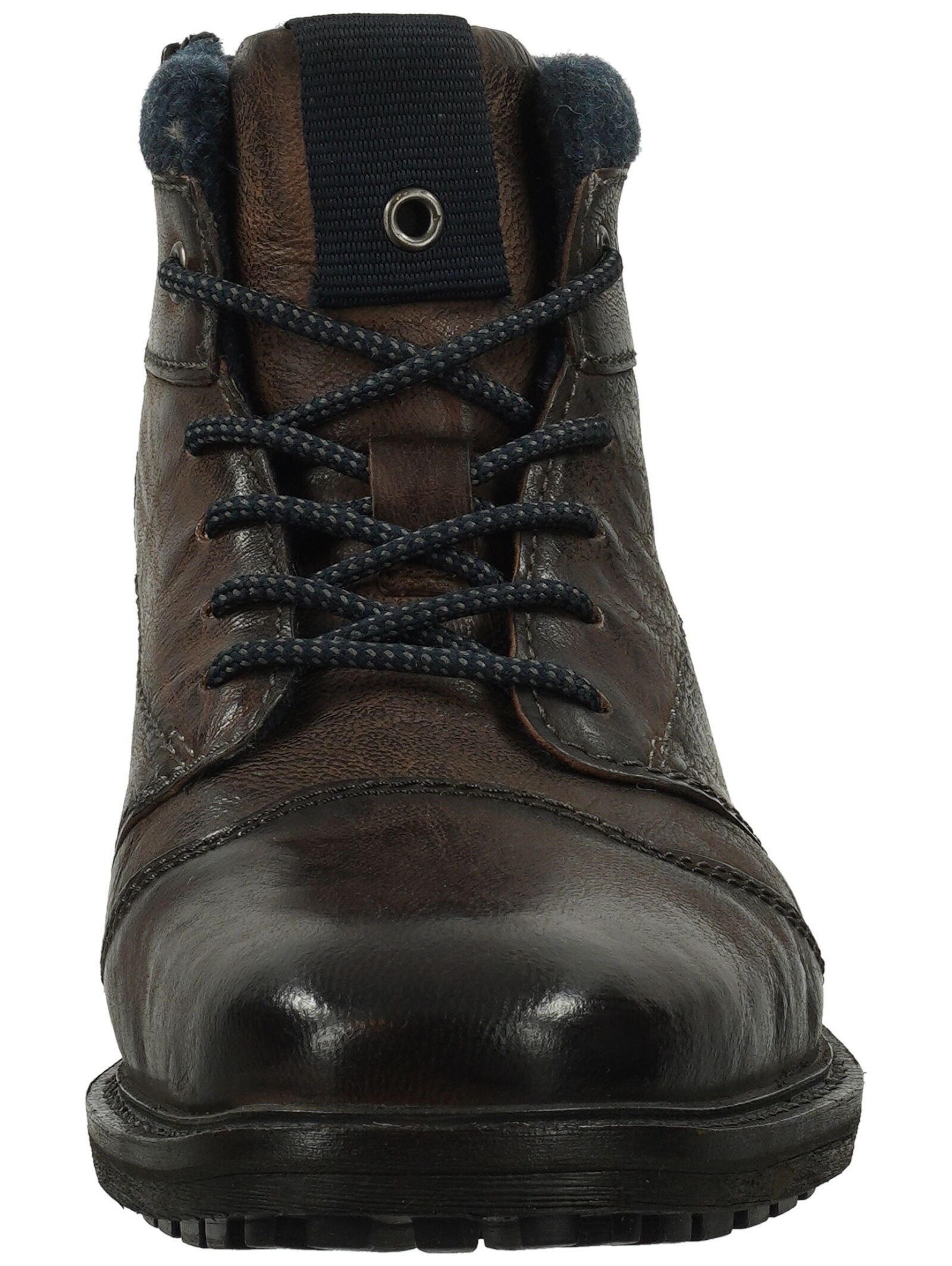 bugatti bugatti Stiefelette Leder Schnürstiefelette