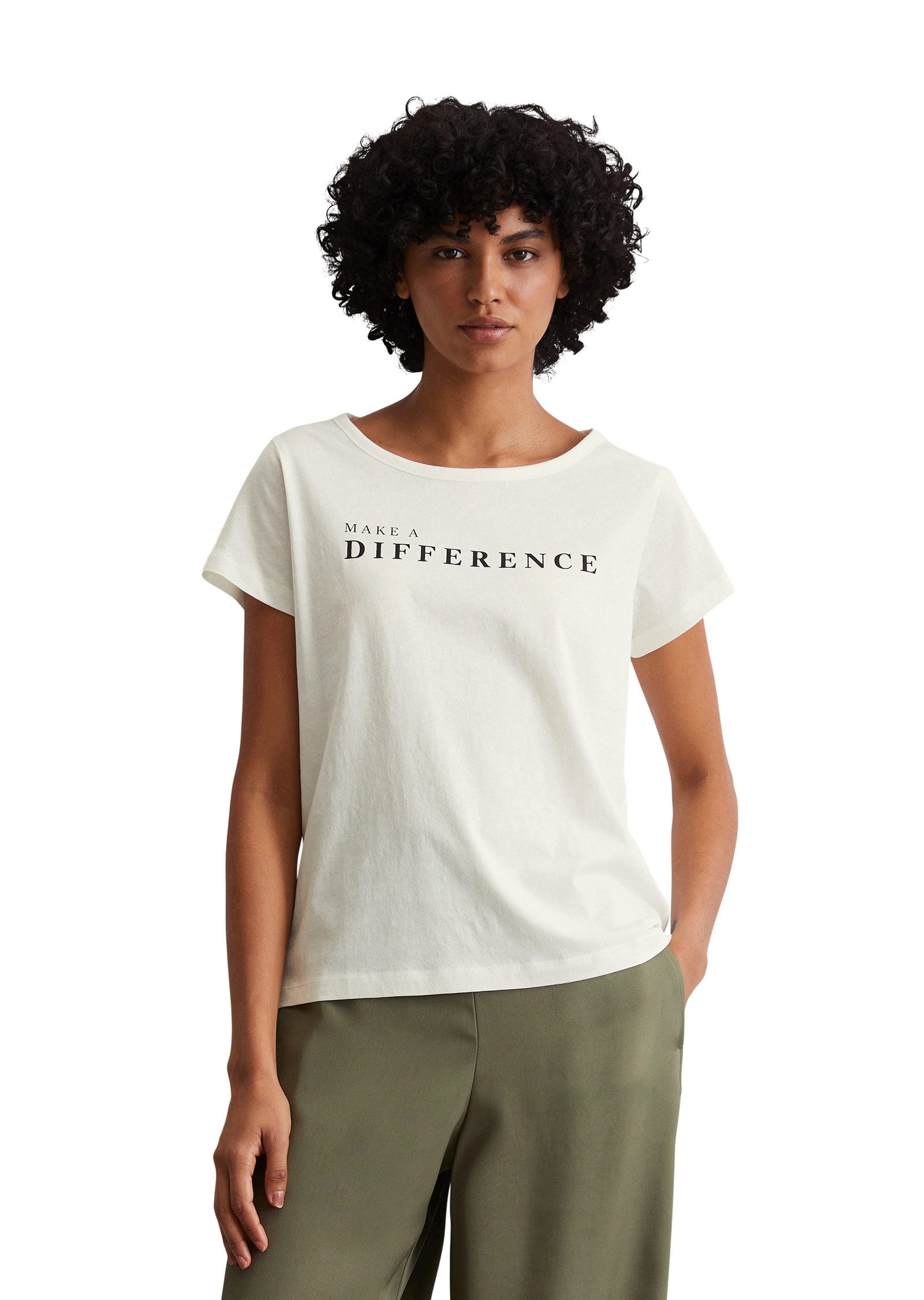 Marc O'Polo T-Shirt aus leichtem Single günstig online kaufen