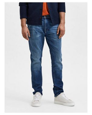 SELECTED HOMME 5-Pocket-Jeans Herren Jeans SLHSLIM-LEON Slim Fit Dropped Rise (1-tlg)