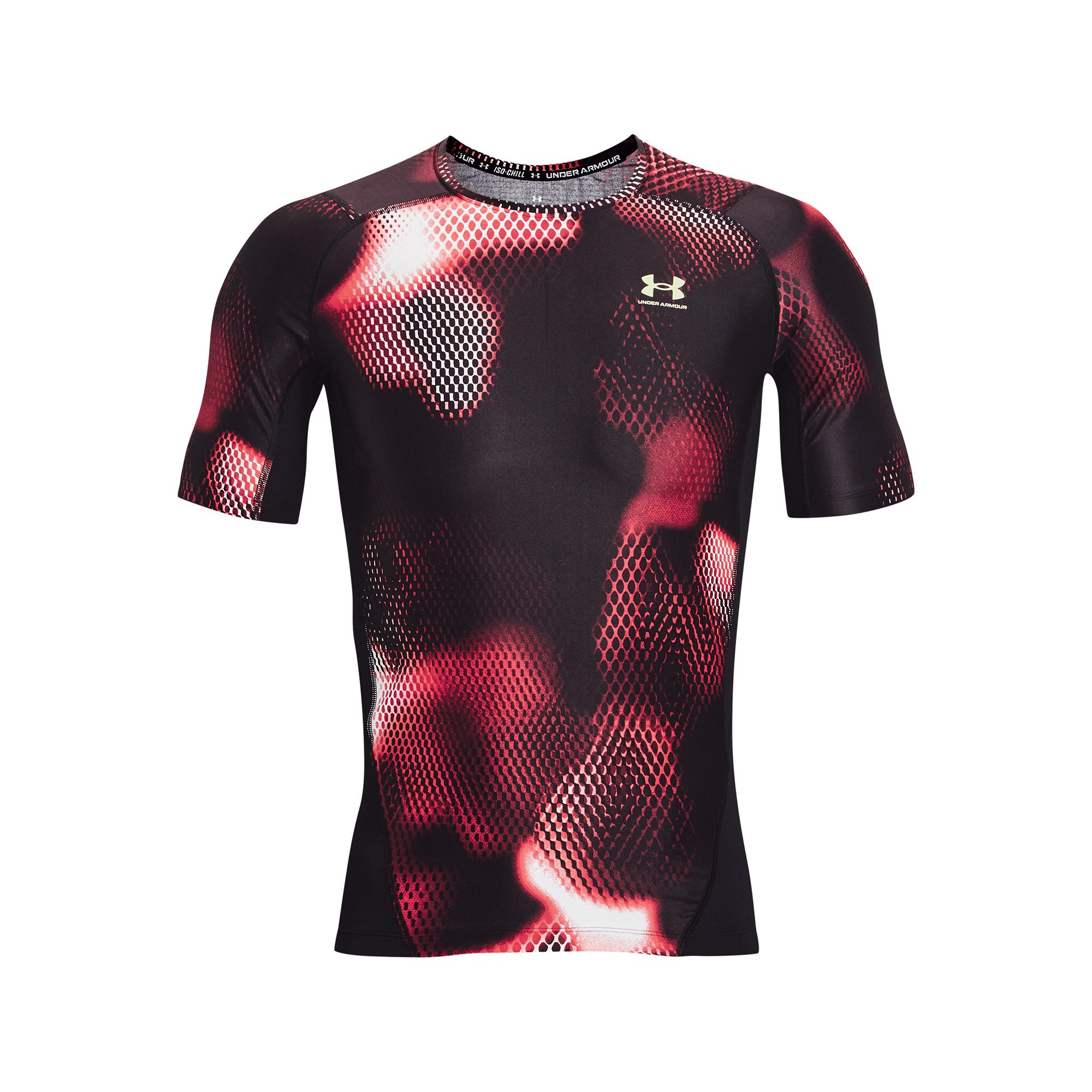 Unterziehshirt Under Armour Herren Kompressionsshirt IsoChill Prtd Comp SS 1374077