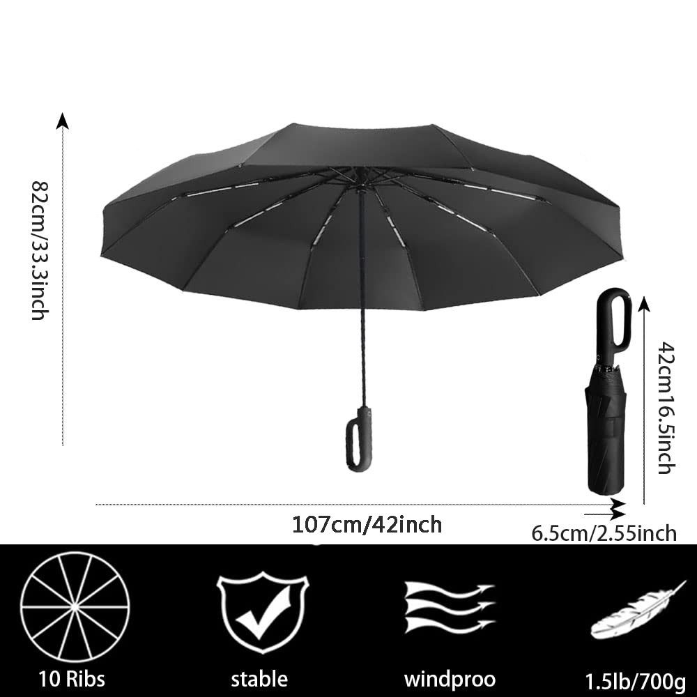 ZEUOPQ Taschenregenschirm Taschenregenschirm Vollautomatischer faltbarer Du günstig online kaufen