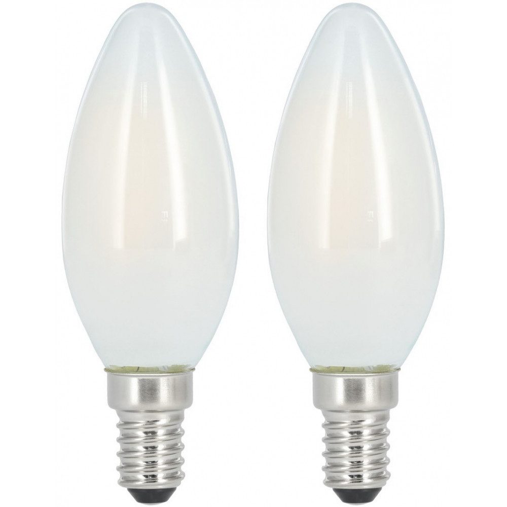 LED-Filament LED-Filament E14 2er Pack - energiesparende Lampen.