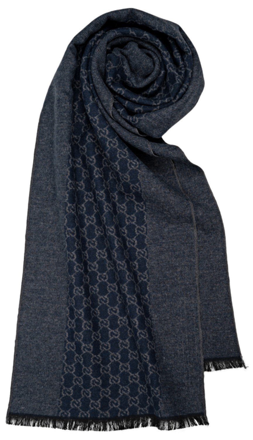 Balke Wollschal, elegant gemustert & weich aus Baumwoll-Mix