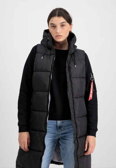 Alpha Industries Sweatweste Long Puffer Vest Wmn