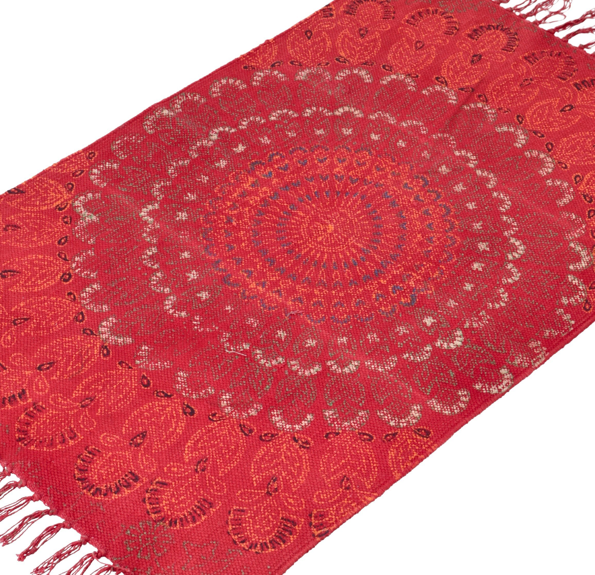 Guru-Shop Teppich Bunte Bodenmatte, kleiner bedruckter günstig online kaufen