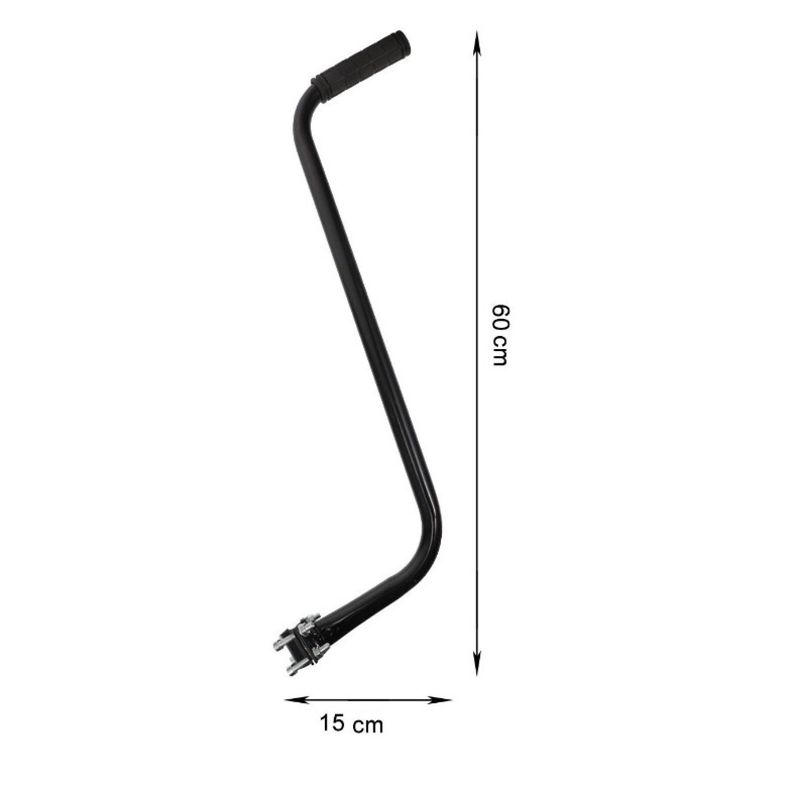 BAYLI Fahrradlenker Universal Schubstange für Kinderfahrrad, Fahrrad Schiebestange Lernhi