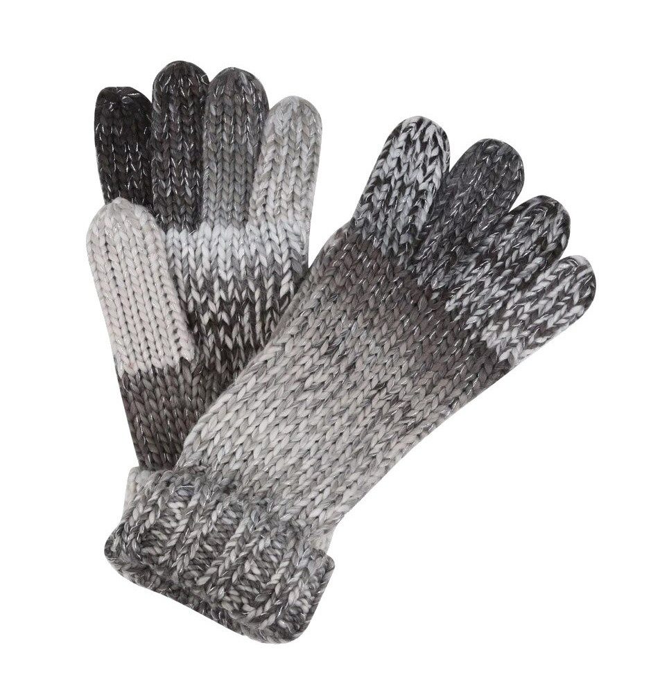 Regatta Strickhandschuhe Winterhandschuhe Frosty VI (warm) grau Damen