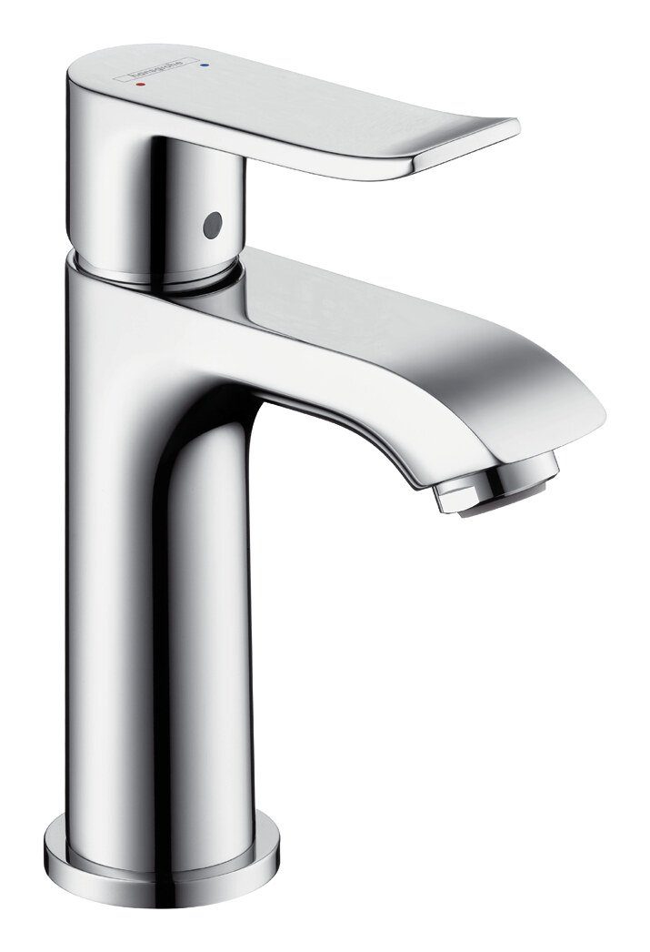 hansgrohe Waschtischarmatur Metris 100 Einhebel-Waschtischmischer - Chrom