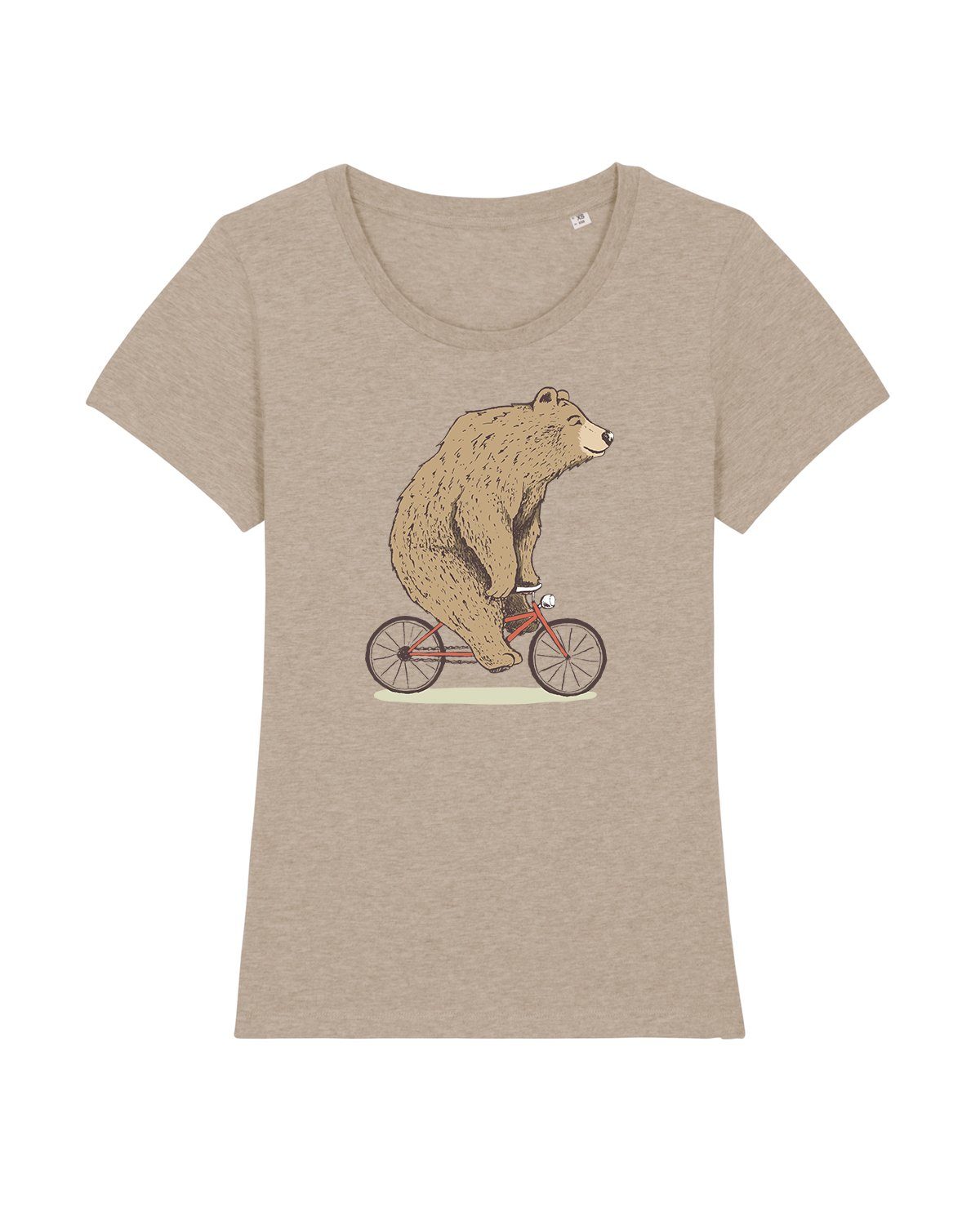 wat? Fahrradbär Print-Shirt (1-tlg) Apparel