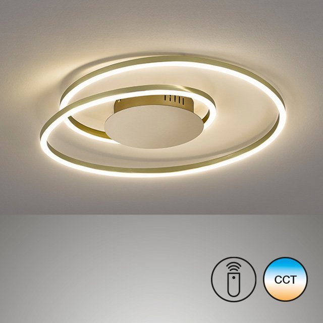 Mode-Online-Shop FISCHER & HONSEL LED Holy, warmweiß integriert, fest - Deckenleuchte LED kaltweiß