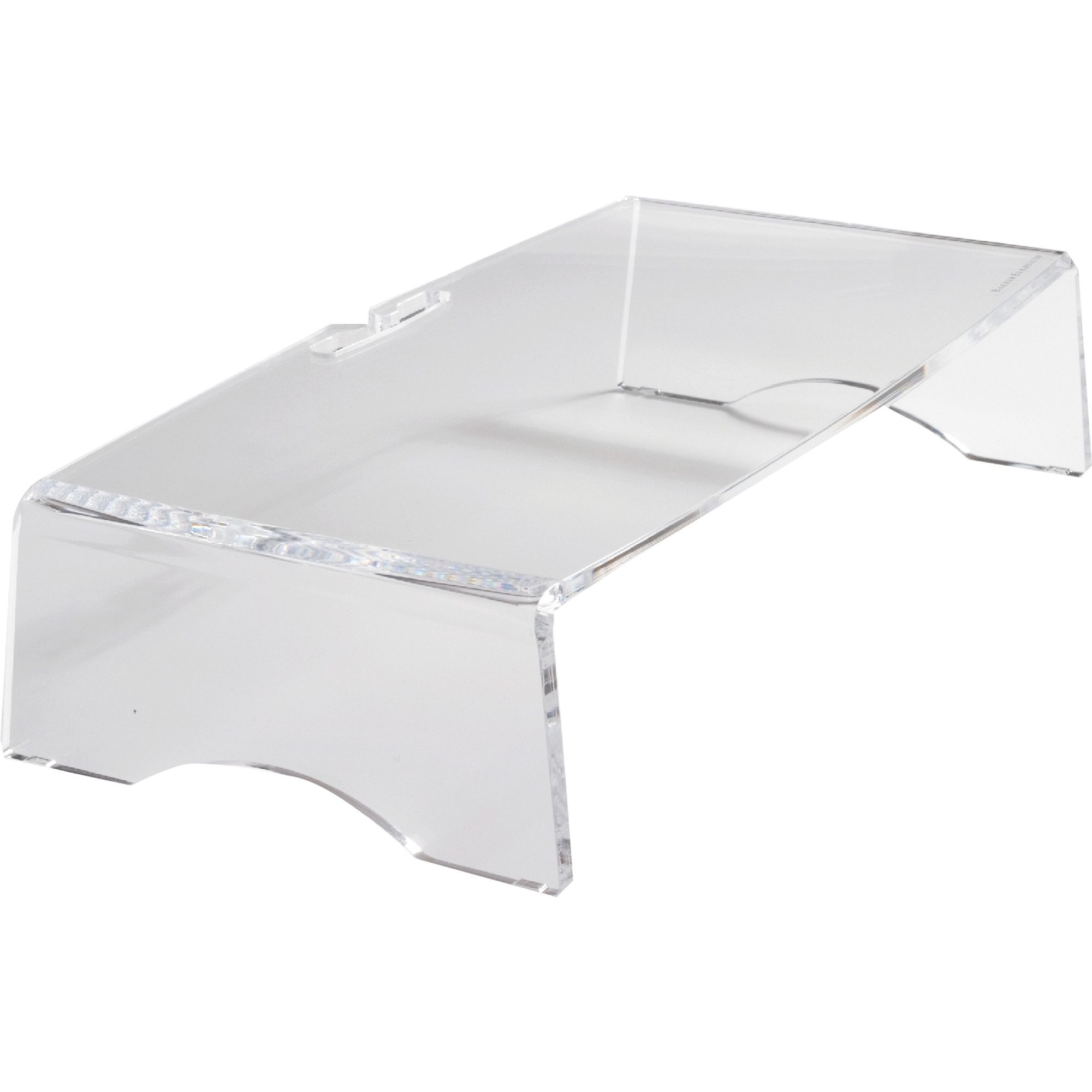 Bakker Elkuizen Monitor-Halterung Monitorständer Q-Riser 90 BNEQR90 glasklar