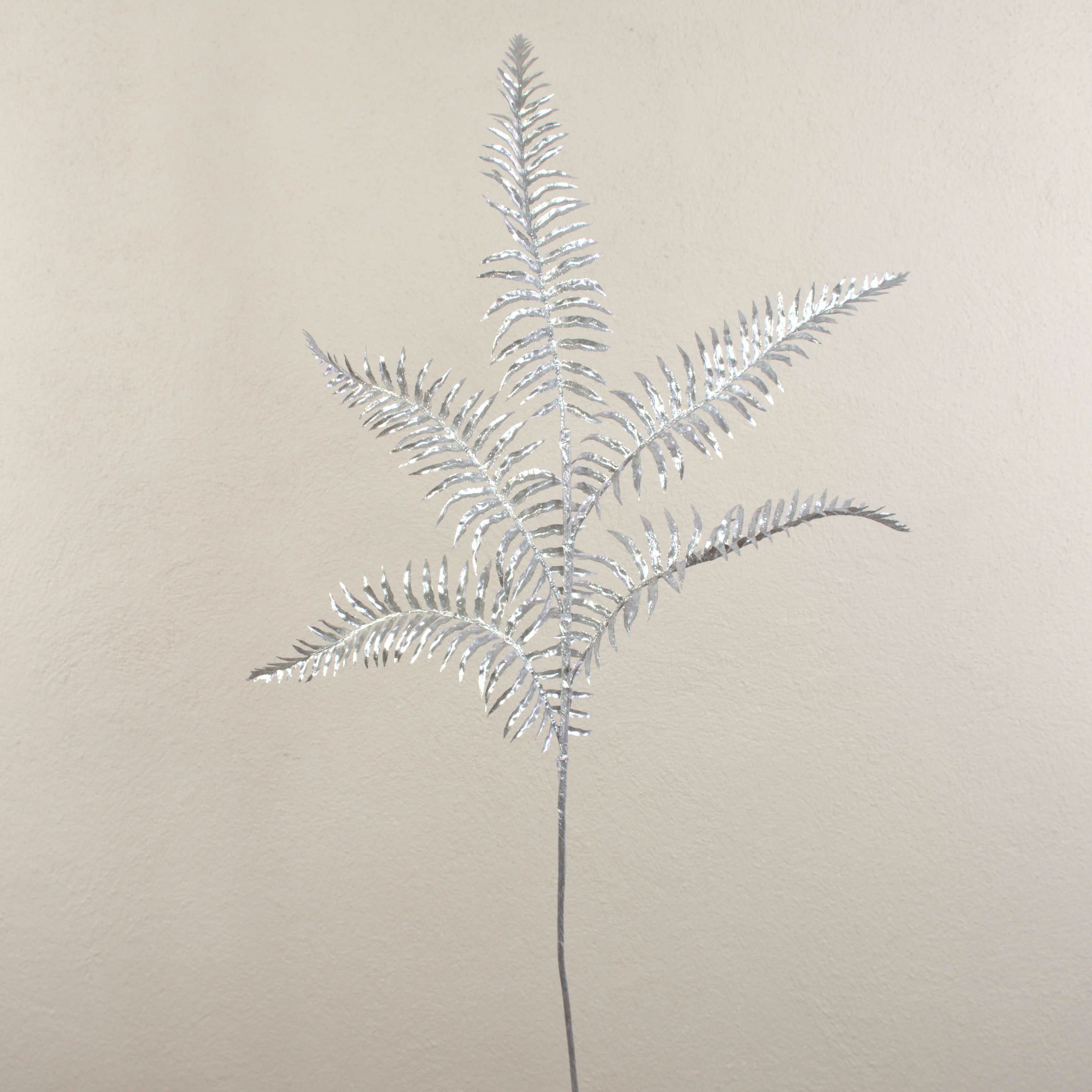 Kunstzweig Deko Boston Farn Zweig Nakhon, Silber, 100cm Farn (Schwertfarn), artplants, Höhe 120.0 cm