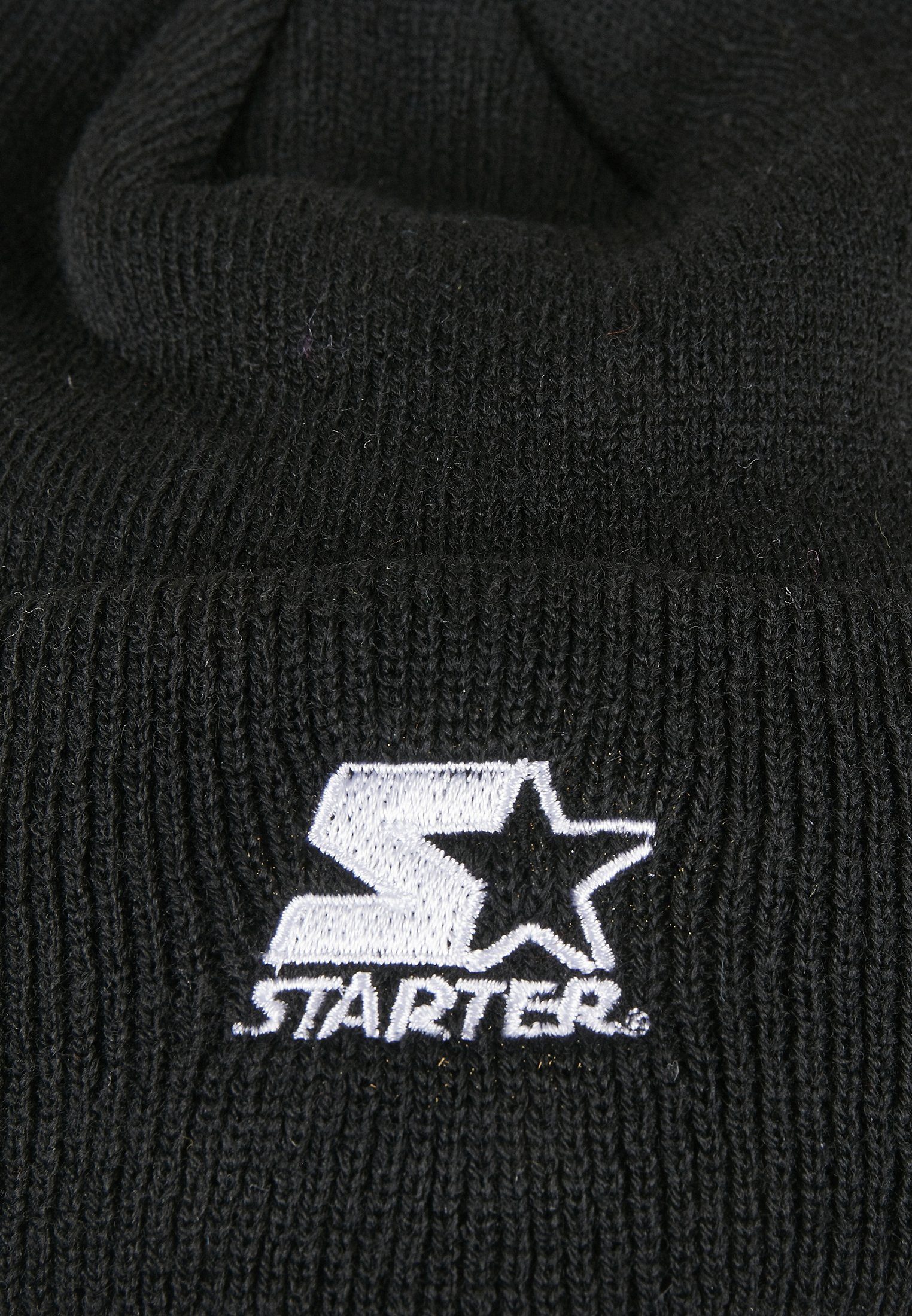 Black Logo Starter (1-St) Beanie Label Starter Beanie Herren