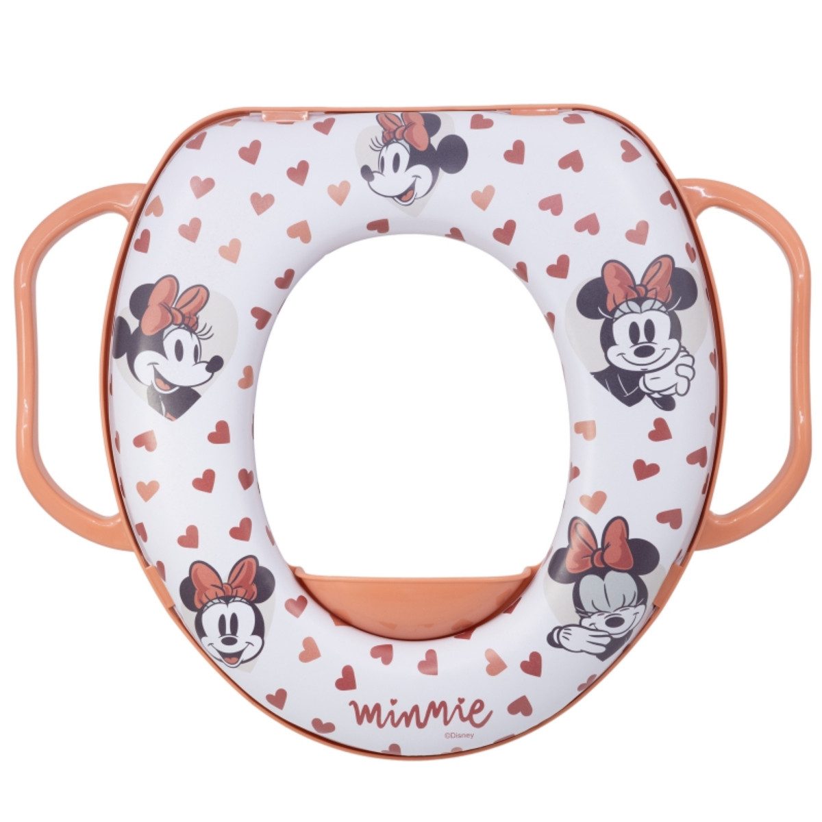 Stor Töpfchen Disney Töpfchen Minnie Mouse Mini Kinder-WC mit Griffen, Toillettensitz