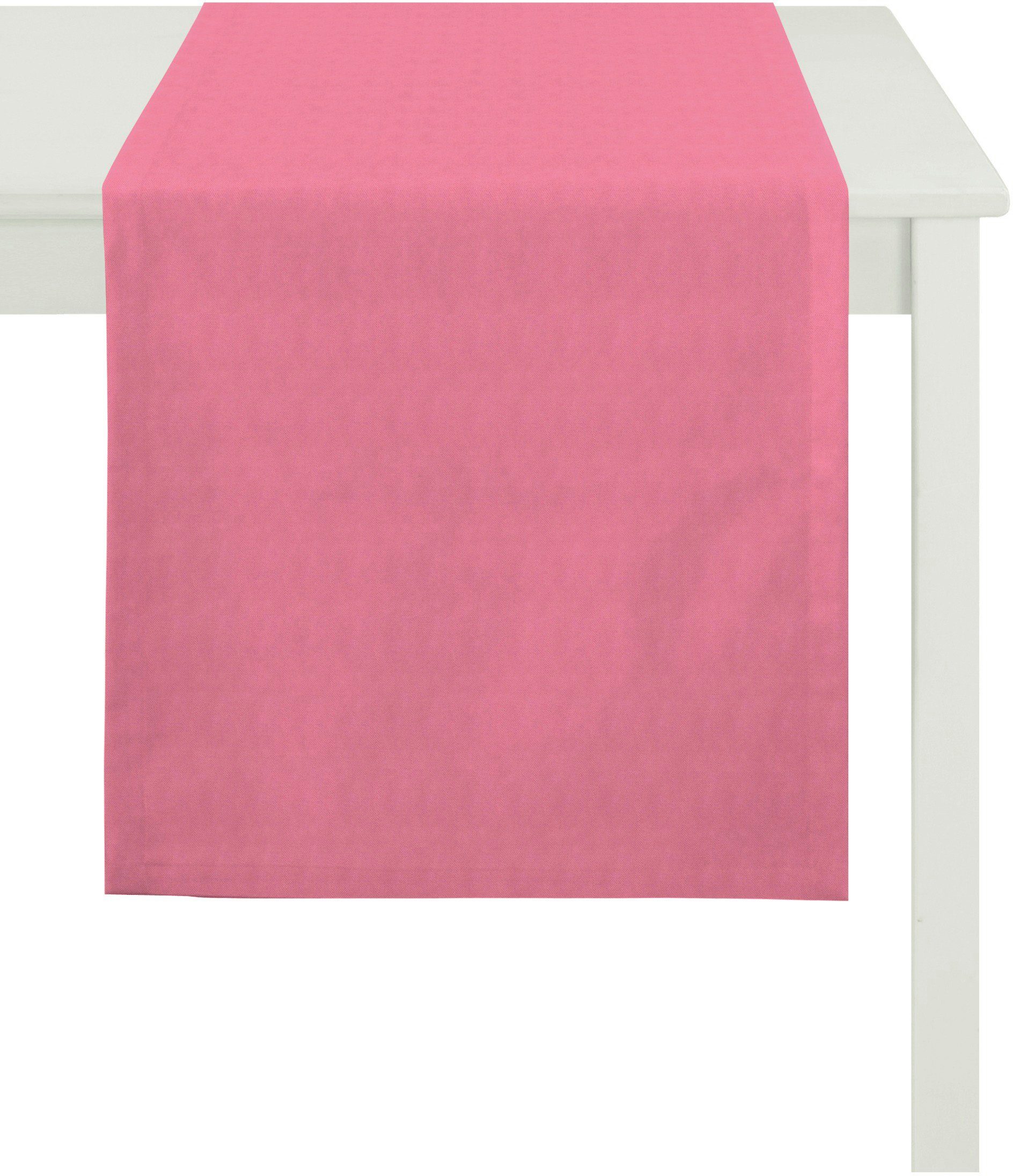 (1-tlg) UNI Tischläufer BASIC rosa 3944 APELT