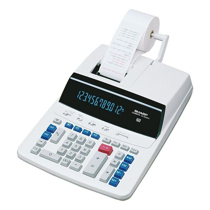 Sharp Taschenrechner »CS-2635RHGY« mit Druckfunktion/ 2-Farbdruck