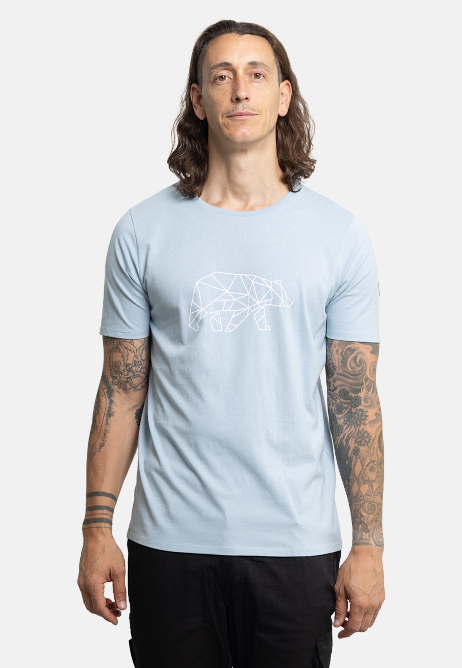 FORSBERG T-Shirt Finnson T-Shirt mit Brustlogo