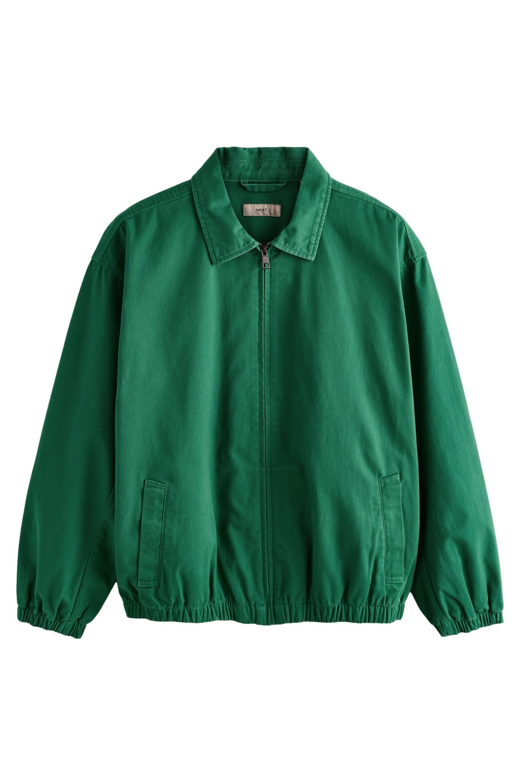 Hemdjacke Harrington-Jacke aus Twill