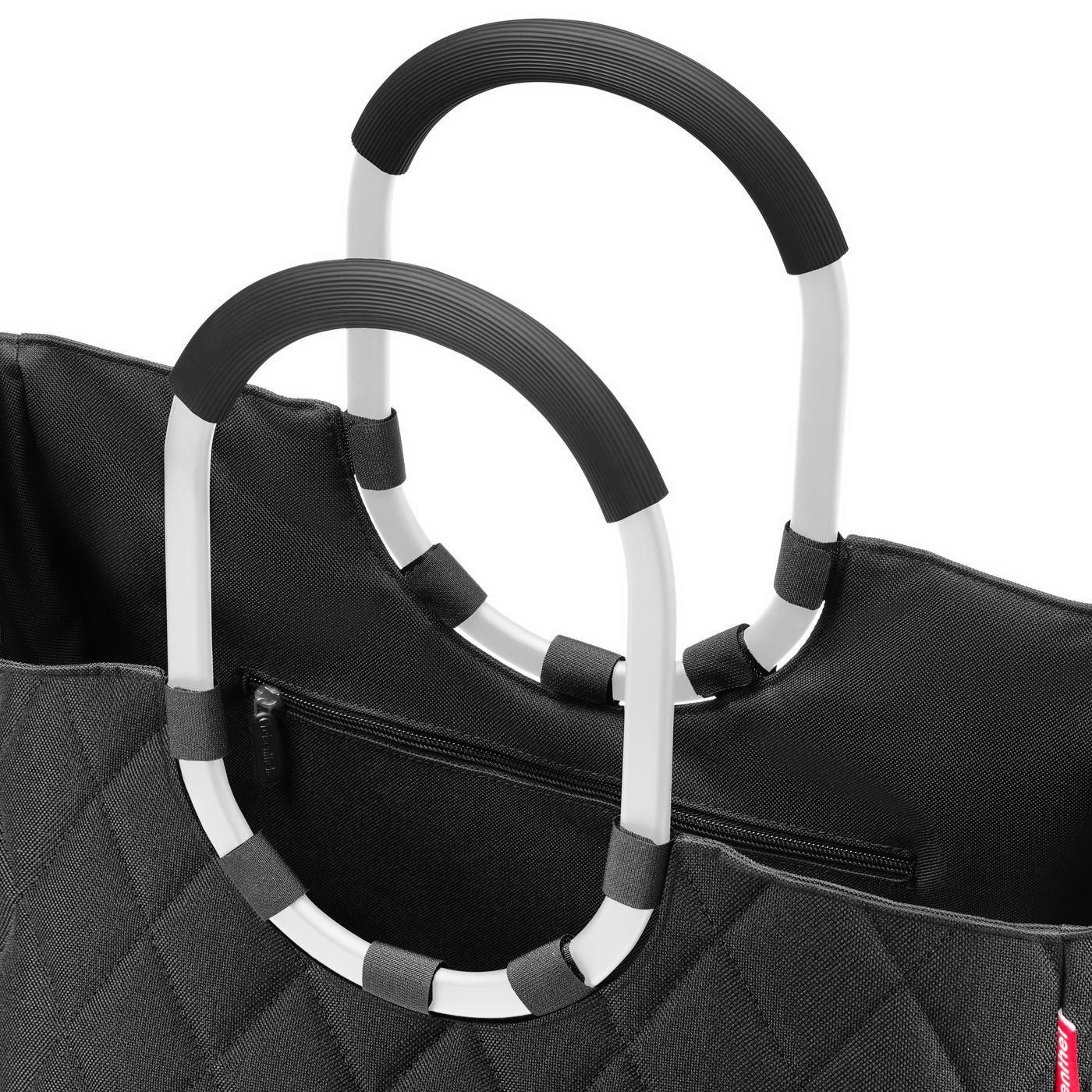 REISENTHEL® Shopper loopshopper L (1-tlg), gepolsterte Griffe, Standfüße, Reißverschlusstasche, Stecktaschen