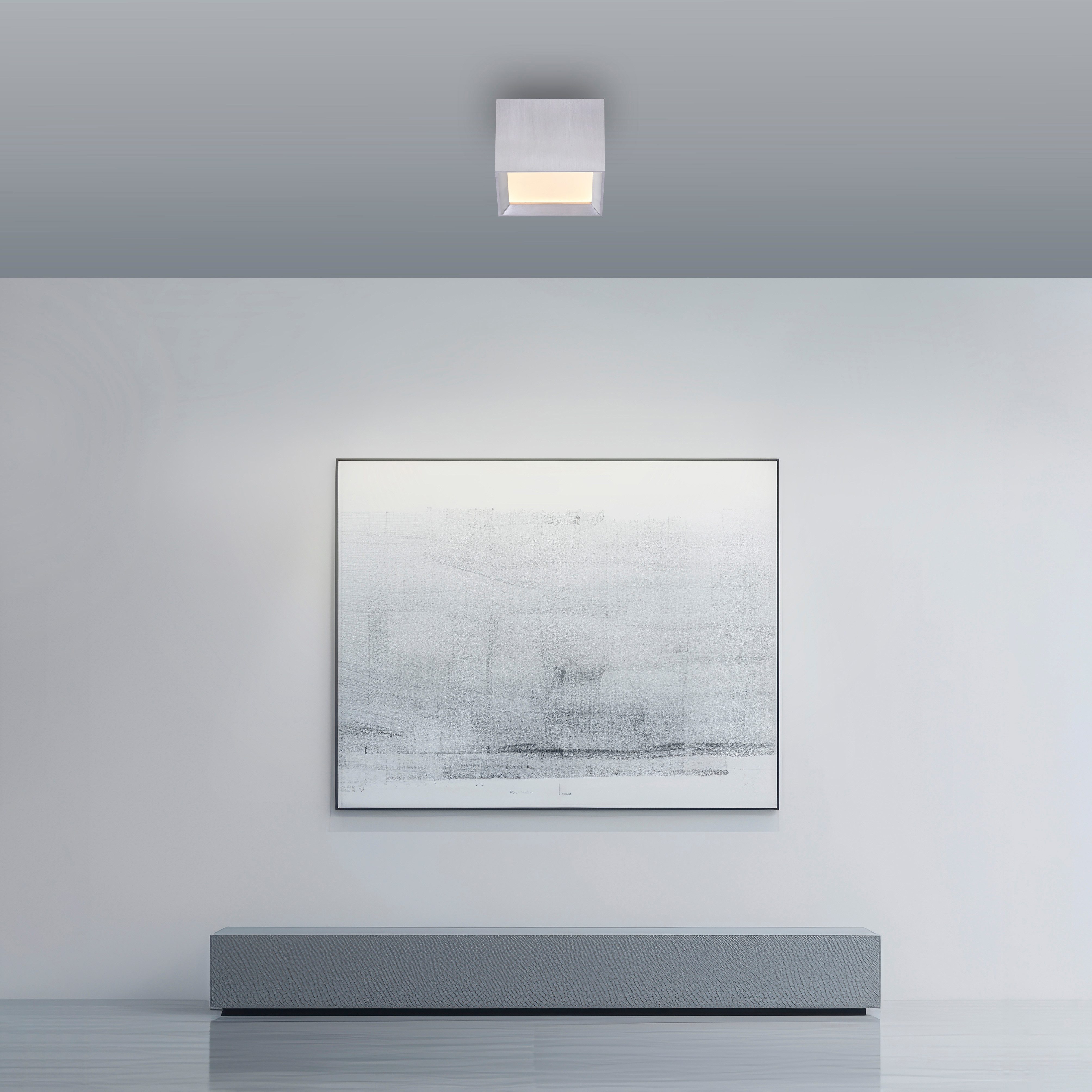 Neuhaus PURE LED Deckenleuchte PURE Manhattan, CCT - über Fernbedienung, LED fest integriert, warmweiß - kaltweiß, Stufenloses dimmen per Funk-Fernbedienung, CCT, Multicolor