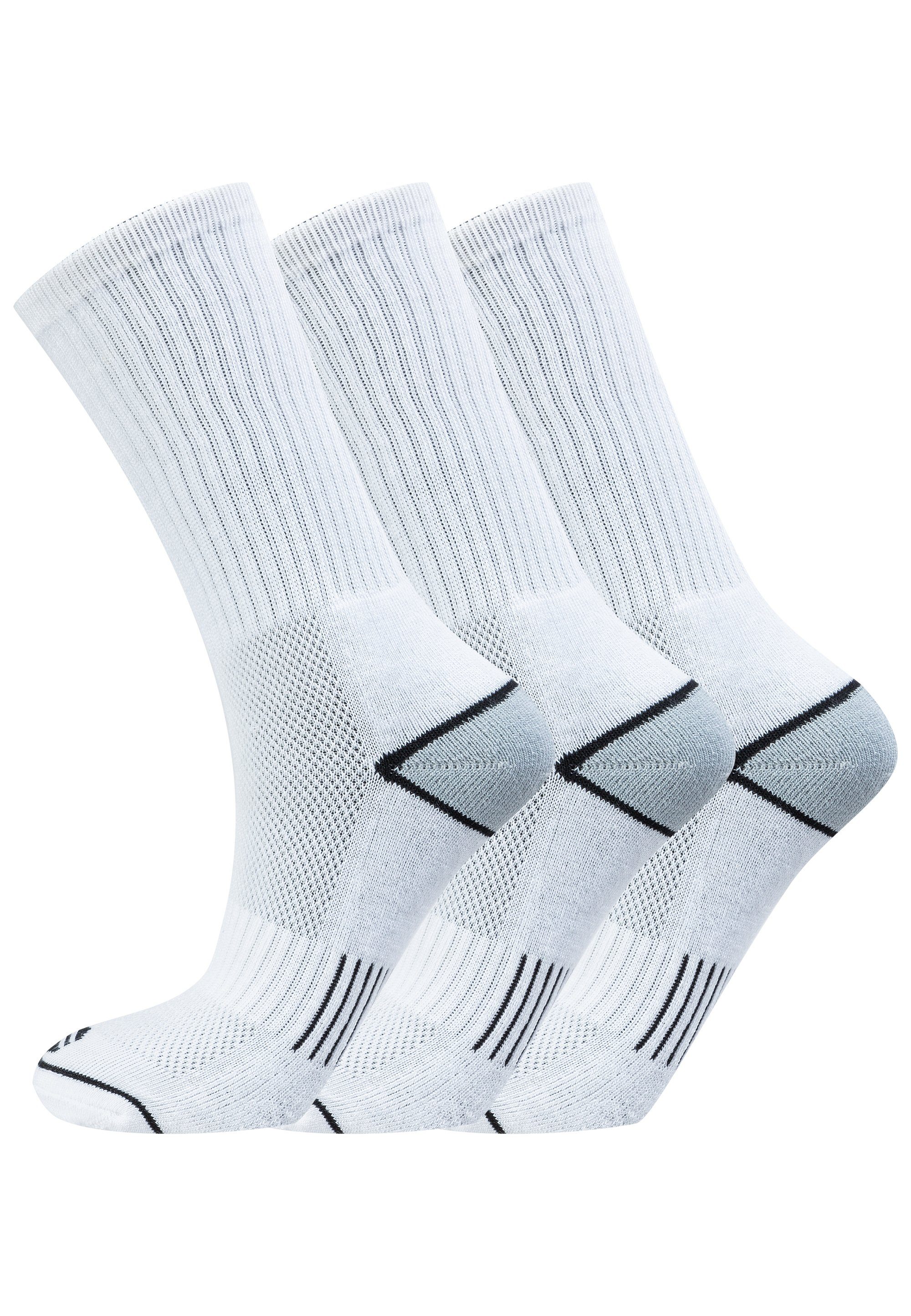 ENDURANCE Socken Hoope (3-Paar) im 3er Pack mit Mesh-Material