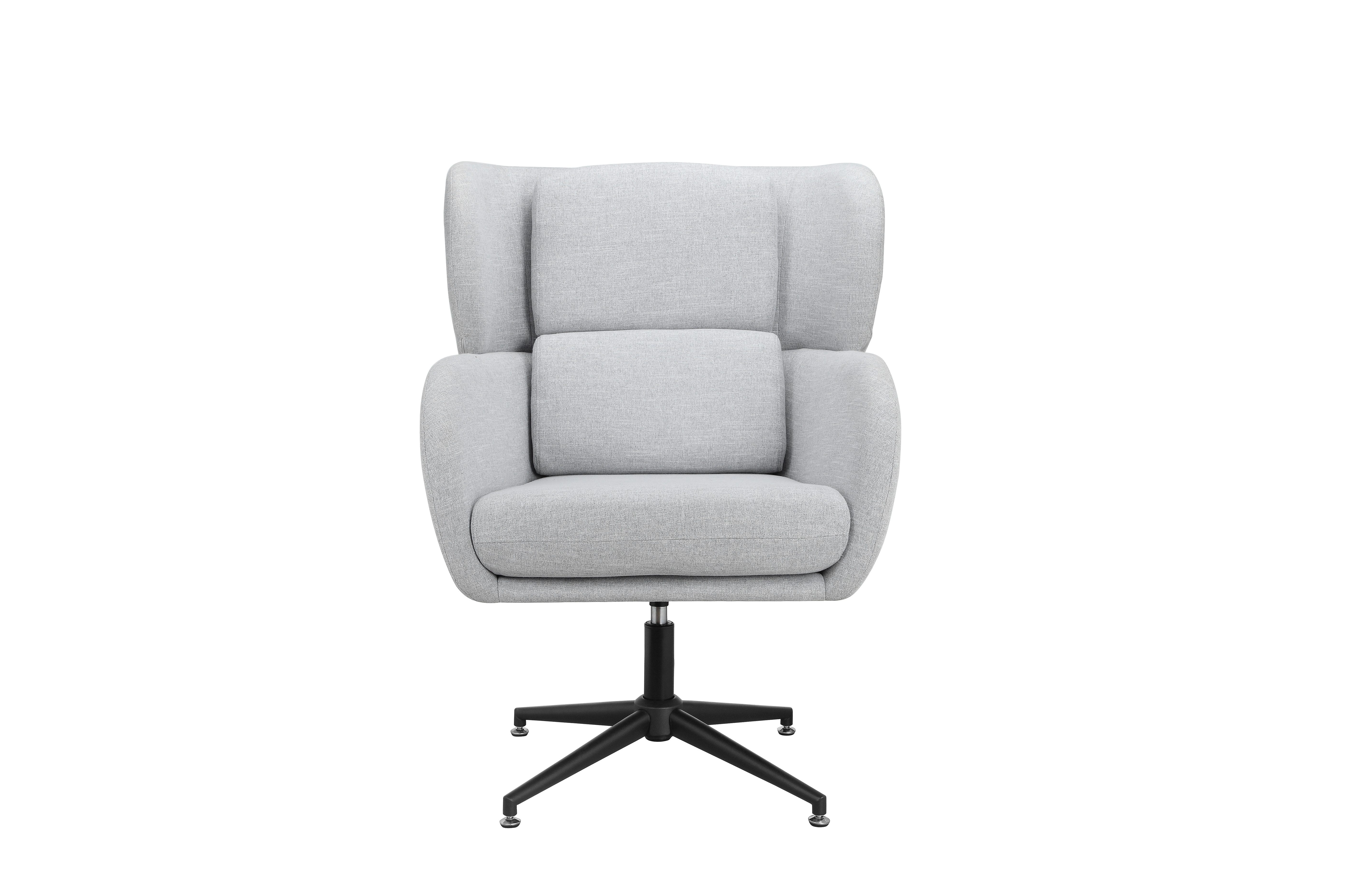 loft24 Relaxsessel Hudgens (1-St), Ohrensessel, Sessel, Postersessel, Stoffbezug, Metallgestell