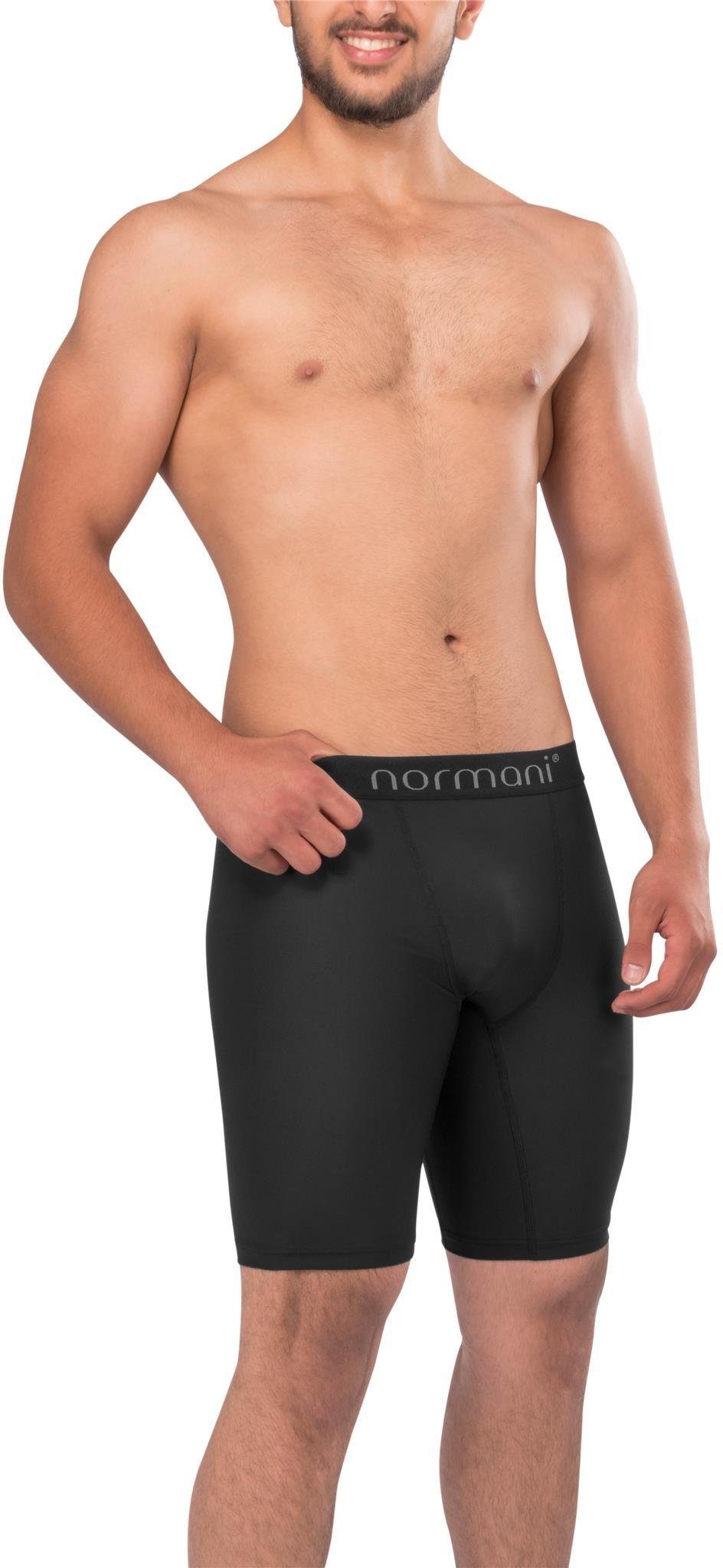normani Retro Boxer 2 Herren Kompressions-Sportunterhosen Kompressionsunterhosen aus schnelltrocknendem Material