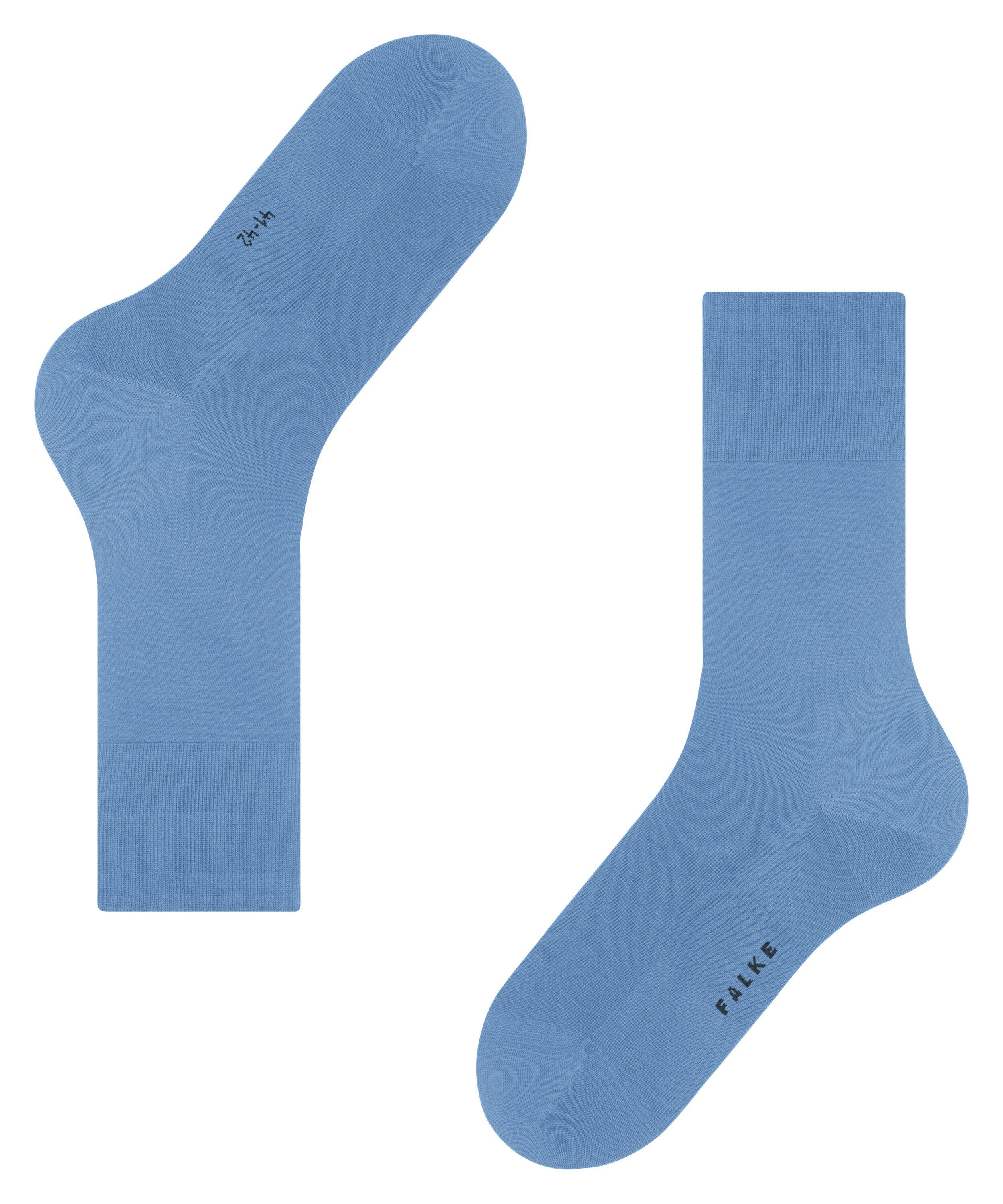 blue Socken cornflower (6554) (1-Paar) ClimaWool FALKE