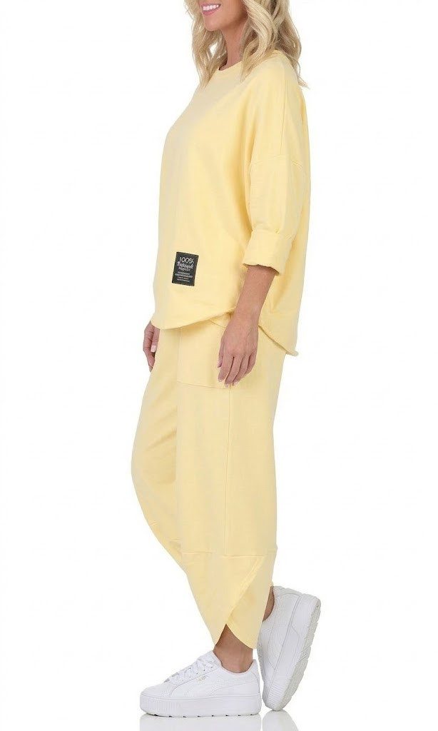 simaranda Jogginganzug Damen Jogginganzug 6171 36-42 Gelb