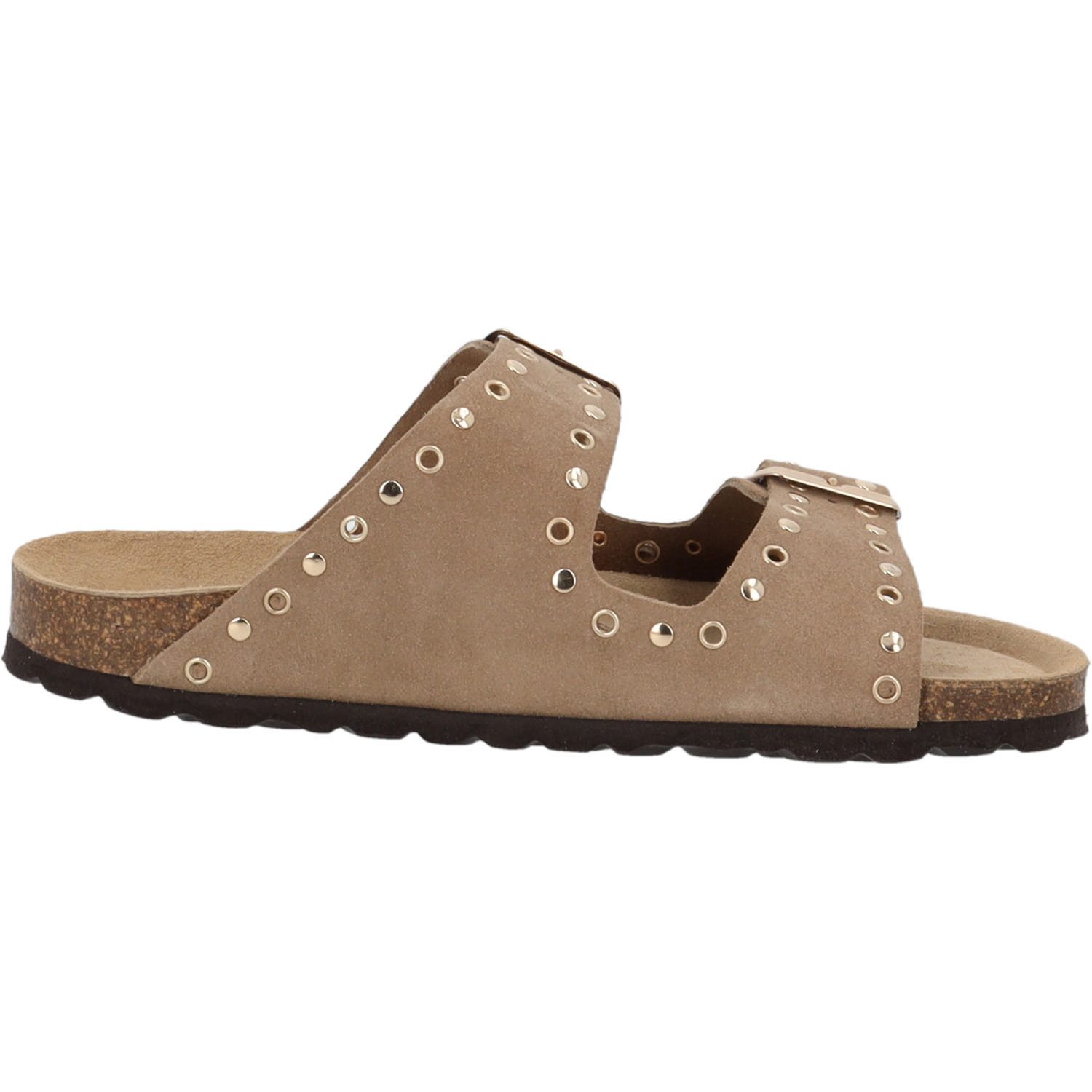Palado Korfu Bistud Suede Premium Leather Pantolette