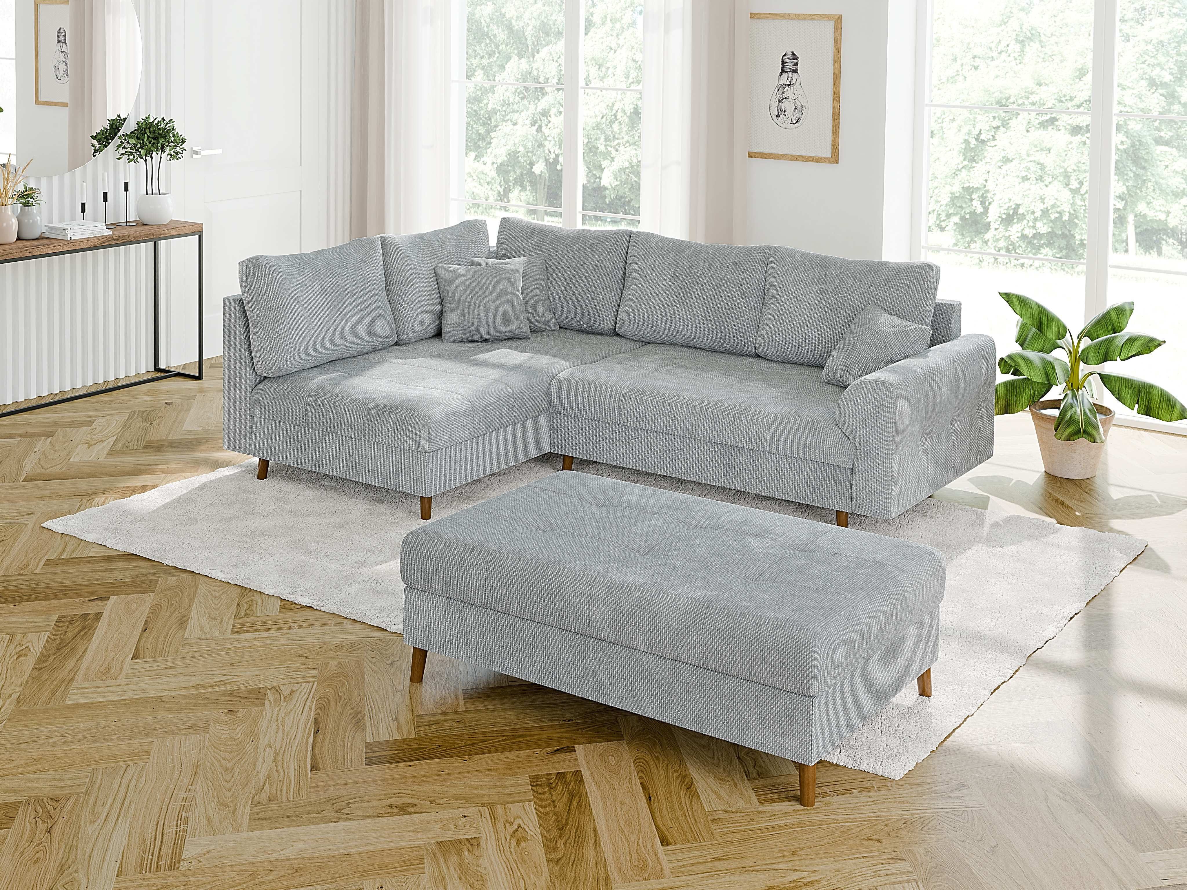 S-Style Möbel Ecksofa mit Schlaffunktion und günstig online kaufen