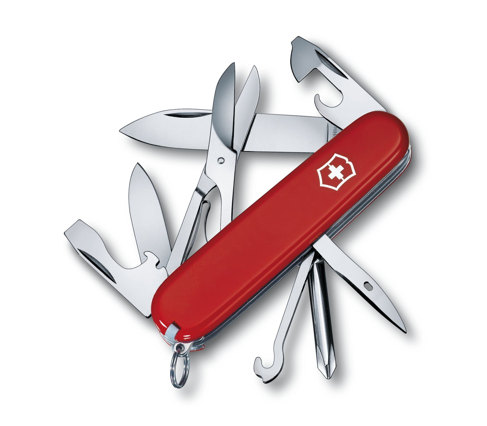 Victorinox Taschenmesser Super Tinker mittleres 1.4703 14 Funktionen rot | Taschenmesser