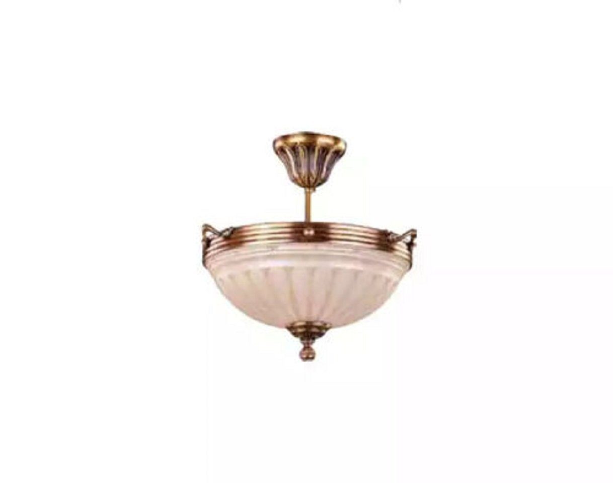 Funktionen, Beige wechselbar, Keine Made Deckenlampe Kronleuchter Lüster Beige Lampe in Europe Glas Leuchtmittel Kronleuchter JVmoebel Art,