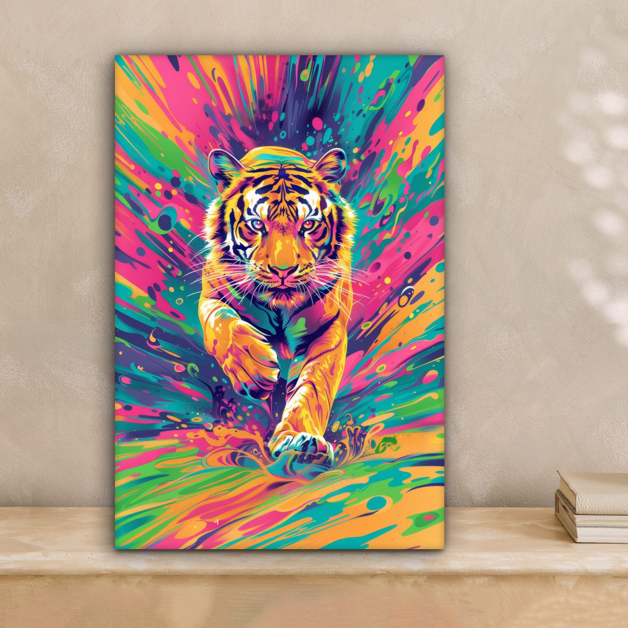 OneMillionCanvasses® Leinwandbild Tiger - Wildlife - günstig online kaufen