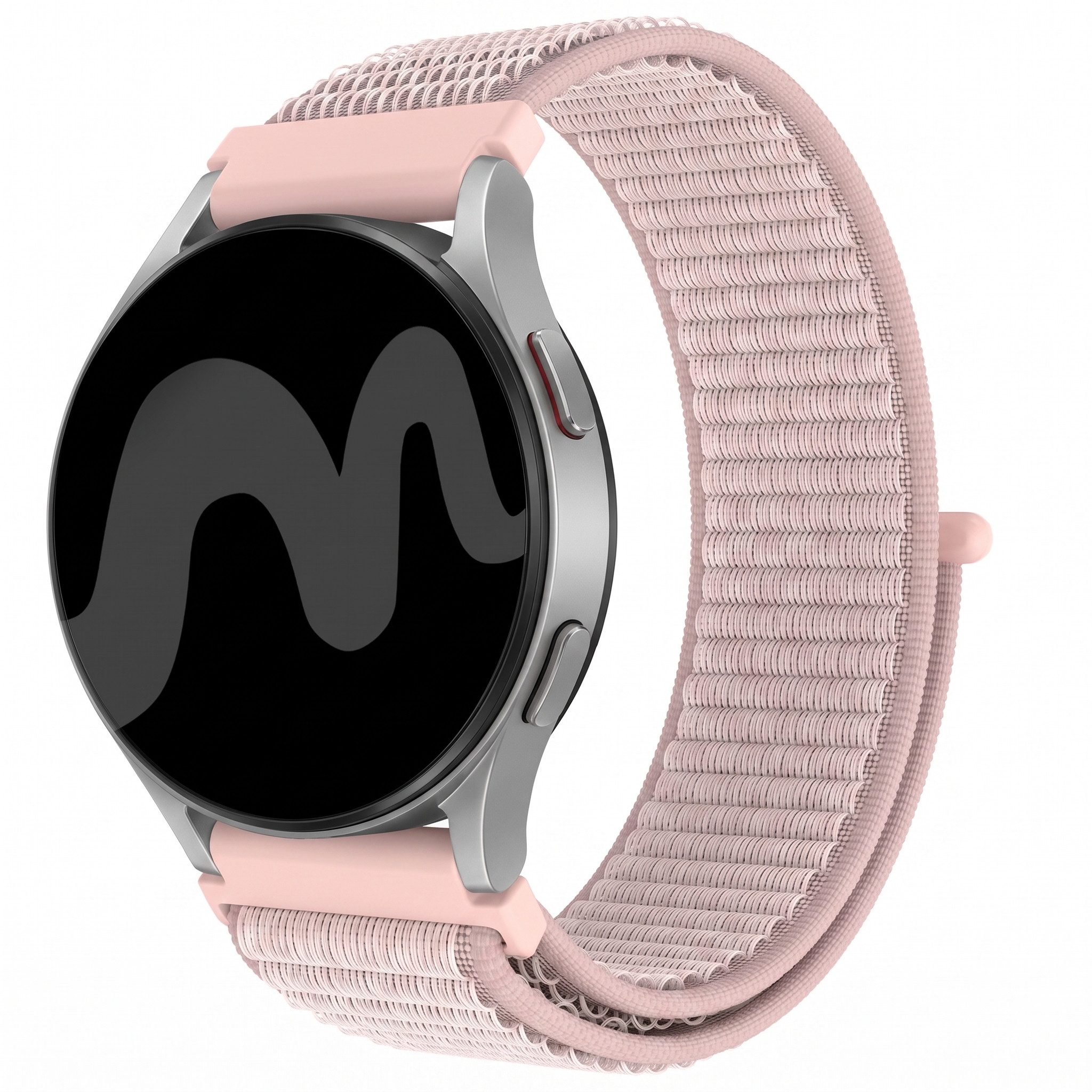 imoshion Smartwatch-Armband imoshion Nylonarmband - Universelle 22 mm Anschluss - Rosa