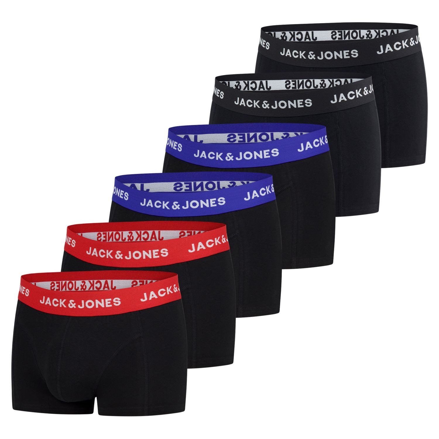 Boxershorts Herren Retroshorts 6er Pack Basic Trunks