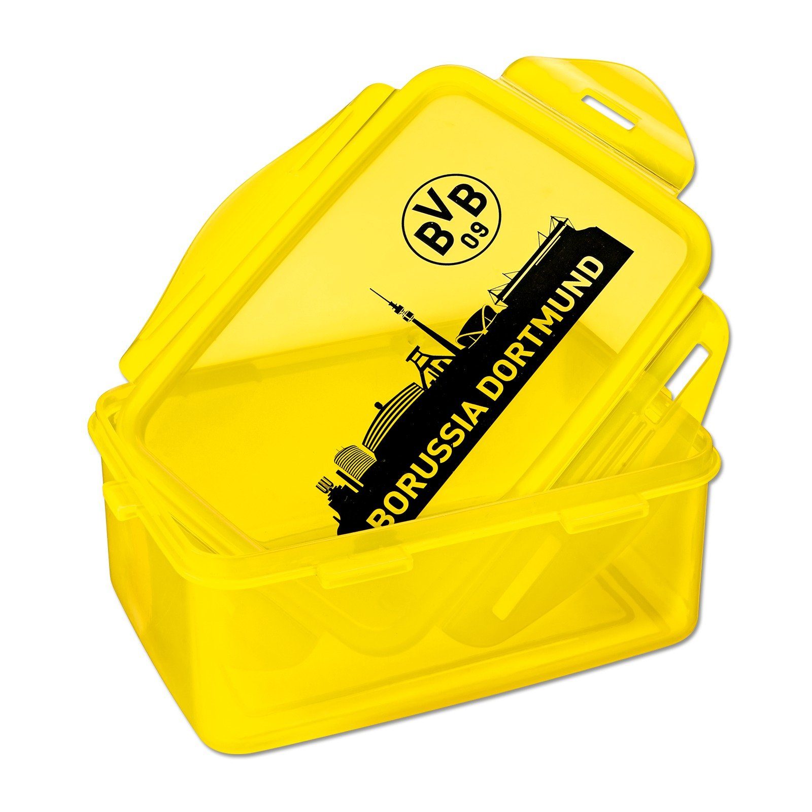 BVB MERCHANDISING Lunchbox BVB Brotdose (2 Stück), Kunststoff, (2-tlg)