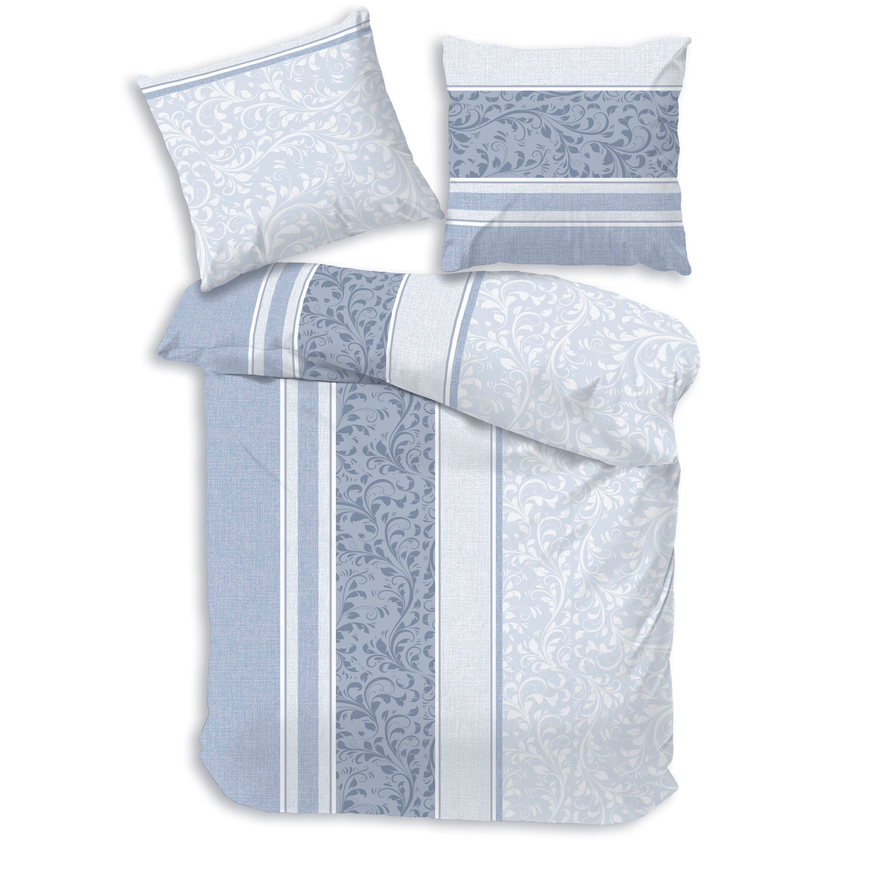 Träumschön Bettwäsche Premium Bettwäsche 135x200 - 80x80 cm Baumwolle, Rank günstig online kaufen