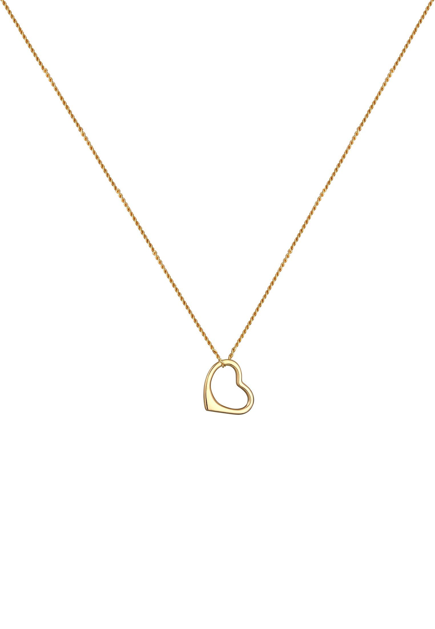 Elli Premium Kette mit Anhänger Herz günstig online kaufen