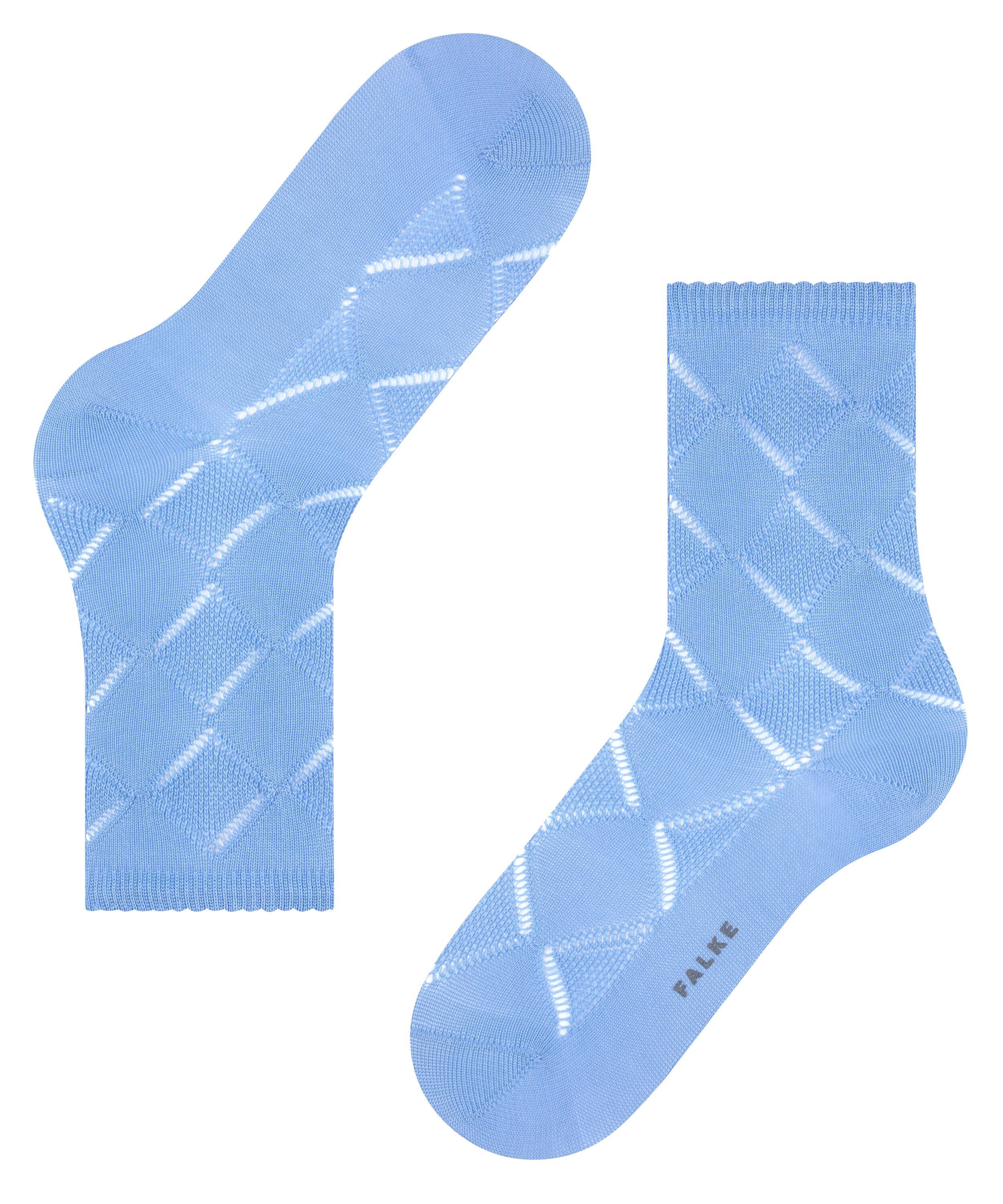 (6534) Socken (1-Paar) FALKE blue sky Argyle Corrosion