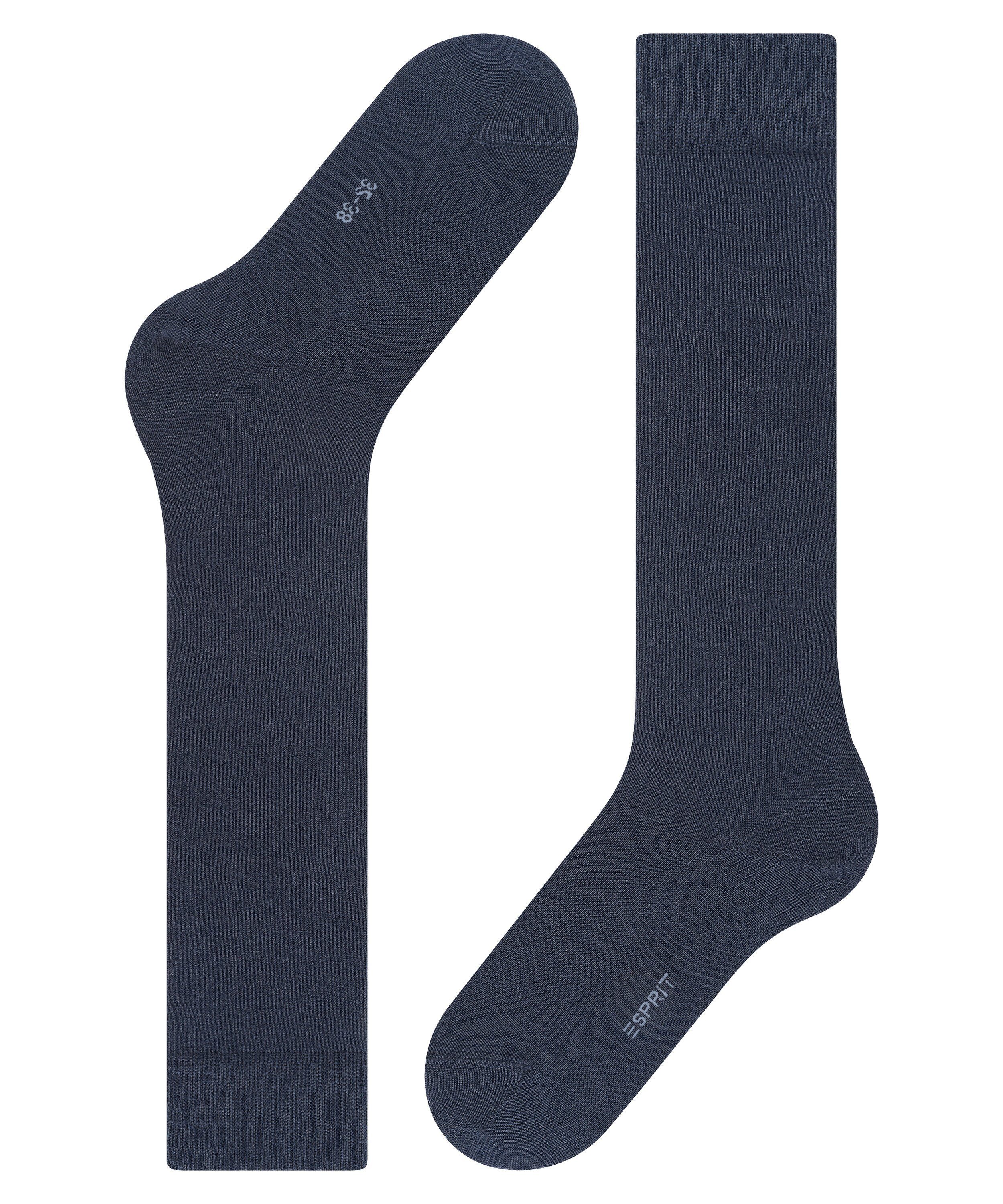 Esprit Basic Pure Kniestrümpfe (1-Paar)